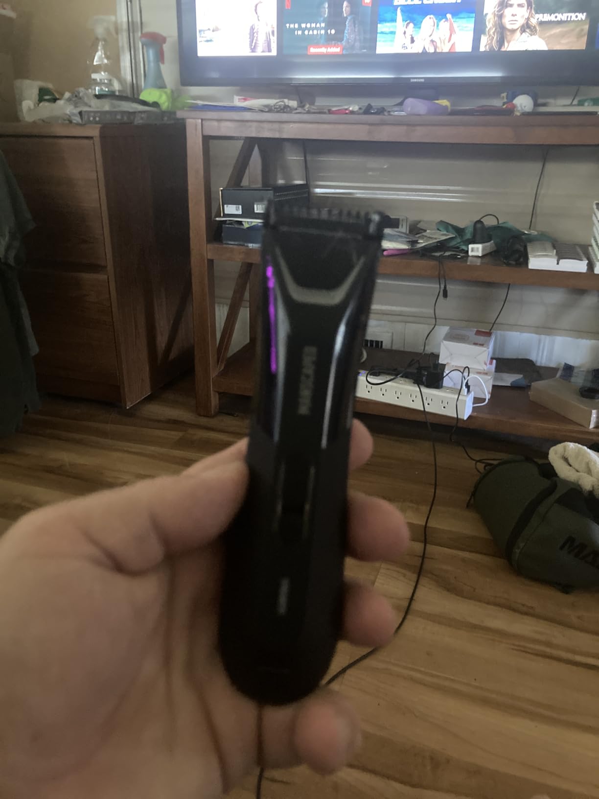 MANSCAPED® The Lawn Mower® 5.0 Ultra Groin & Body Hair Trimmer – Dual-Head SkinSafe® Trimmer & Foil Blades, Waterproof Wet/Dry Groomer, USB-C Rechargeable with Travel Case, Men's Ball Shaver, Black - Customer Photo 1