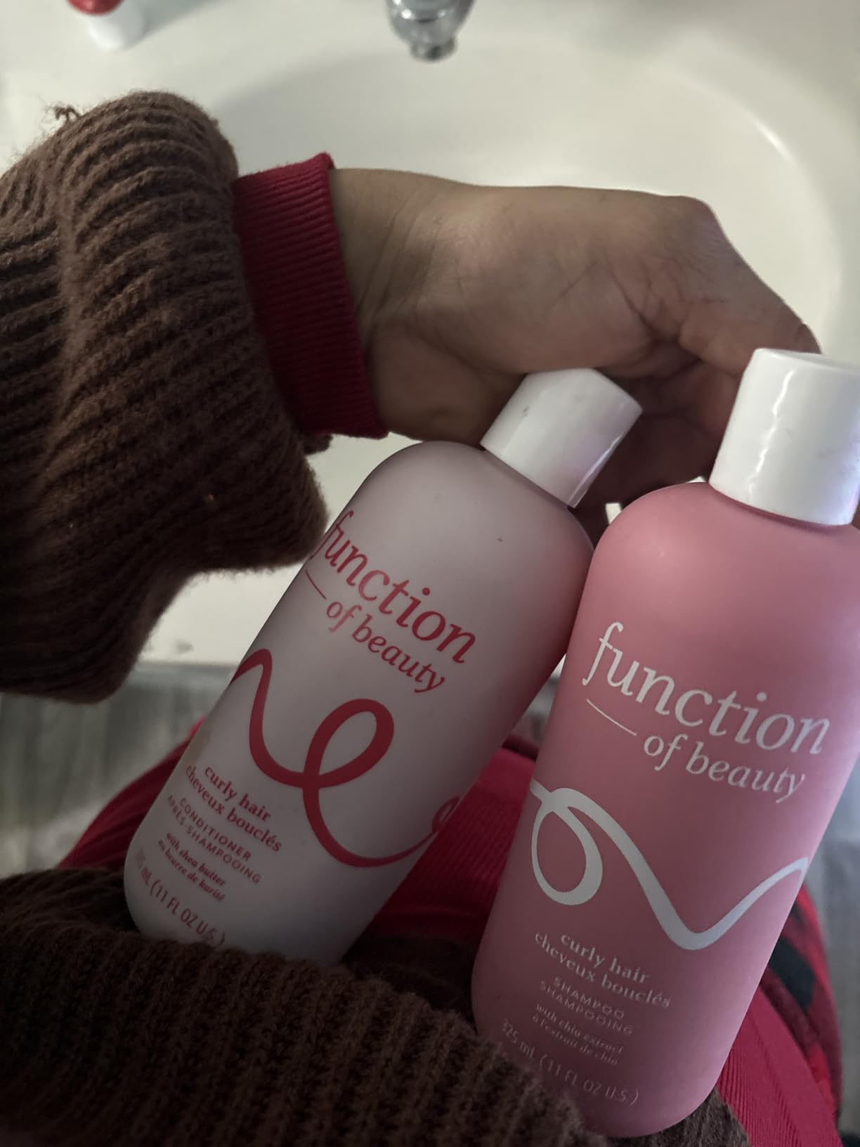 Function of Beauty Straight Hair Shampoo & Conditioner Set - 11 oz Each customer photo 1