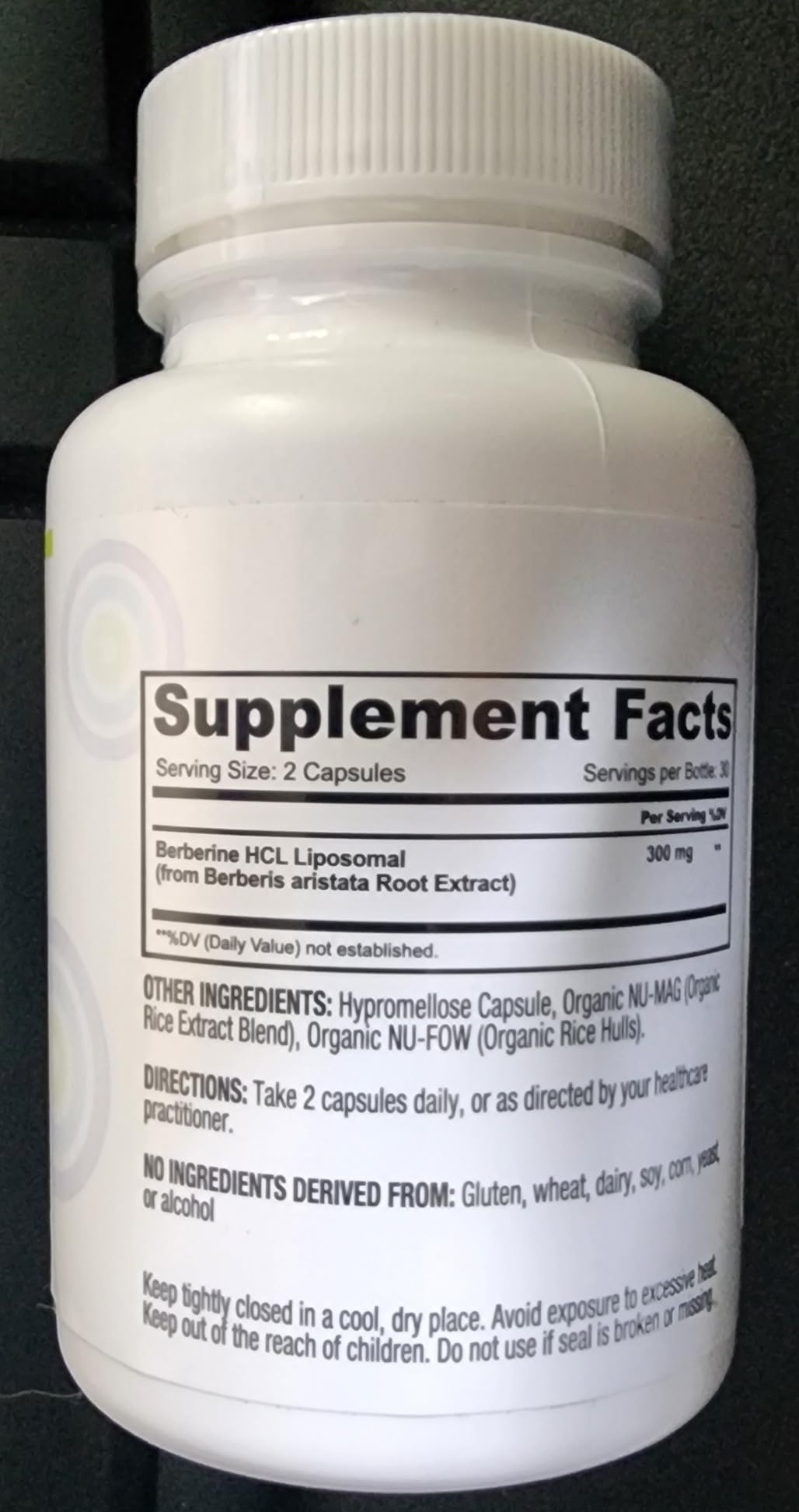 Core Med Science Liposomal Berberine Supplement, 300mg (60 Count) - Berberine HCL Extract Capsules Support Liver & Heart Health - Non-GMO, Gluten-Free, Wheat-Free, & Dairy-Free Vegetarian Capsules - Customer Photo 1