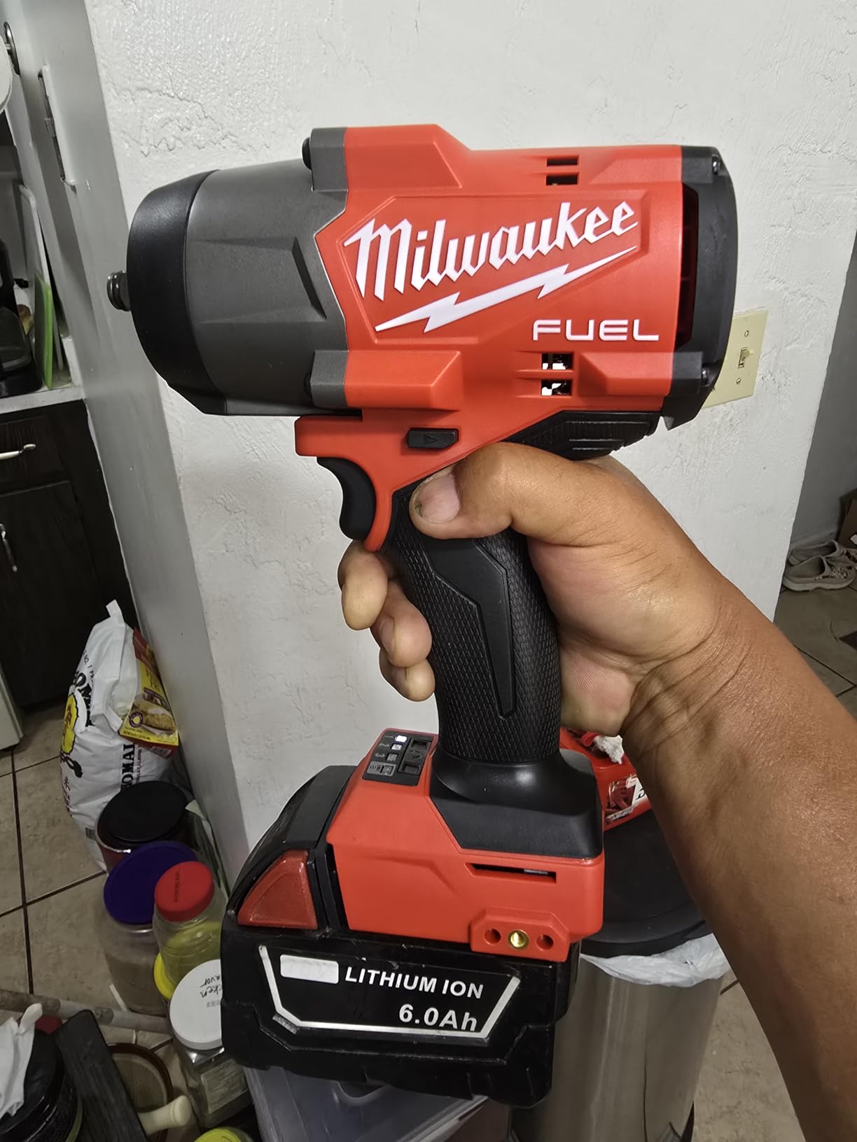Milwaukee Electric - M18 Fuel 1/2 HIGH Torque Impact Wrench W/FRICTI Customer Review Milwaukee Electric - M18 Fuel 1/2 HIGH Torque Impact Wrench W/FRICTI - Customer Photo 1