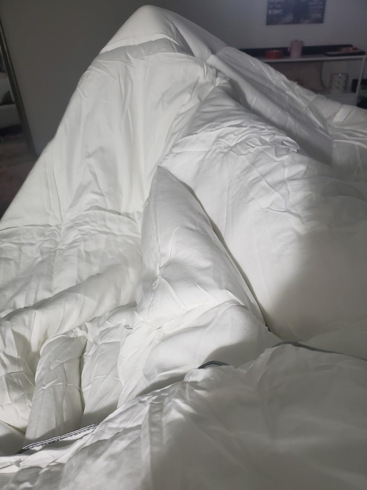 Olive + Crate 100% Viscose Derived from Bamboo - King Size - Hypoallergenic, Cooling & Moisture-Wicking Bedding - All Season Lightweight Plush Design - Organic King Comforter - 102