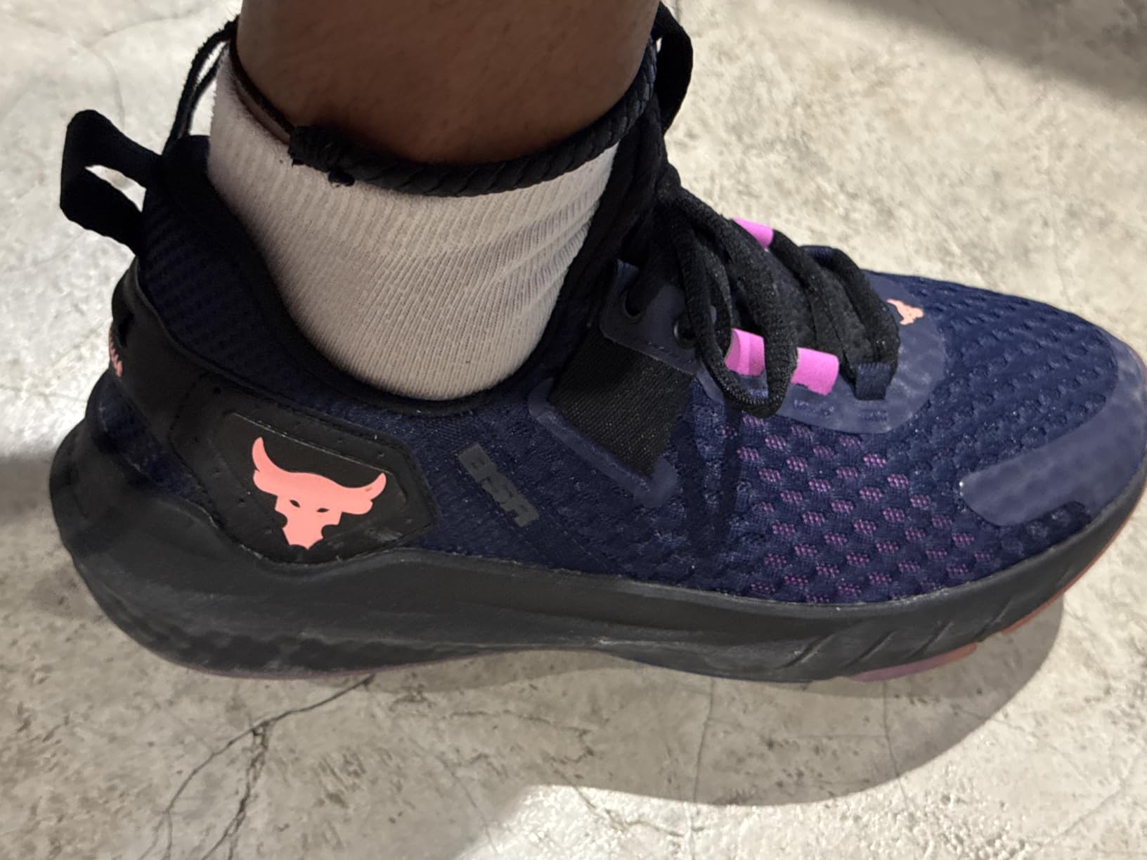 Under Armour Men's Project Rock Blood Sweat Respect 4 Sneaker - Customer Photo 2