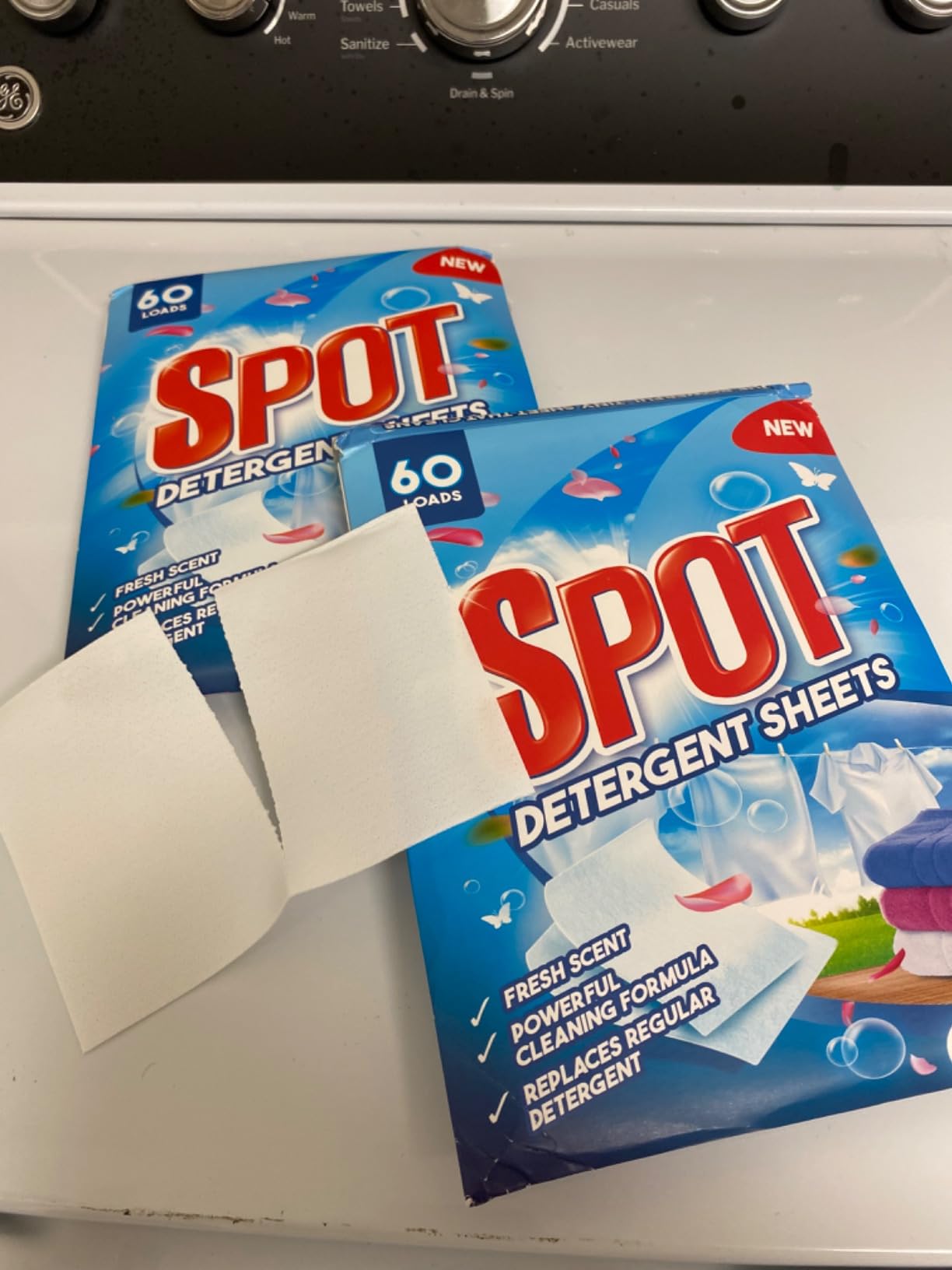 Laundry Detergent Sheets (60 Loads), Fresh Linen Scent, Made in Sweden, Plastic Free Packaging, Eco Friendly, Liquidless & Mess Free, No Spills, TSA Compliant Travel Laundry Detergent Customer Review Laundry Detergent Sheets (60 Loads), Fresh Linen Scent, Made in Sweden, Plastic Free Packaging, Eco Friendly, Liquidless & Mess Free, No Spills, TSA Compliant Travel Laundry Detergent - Customer Photo 2
