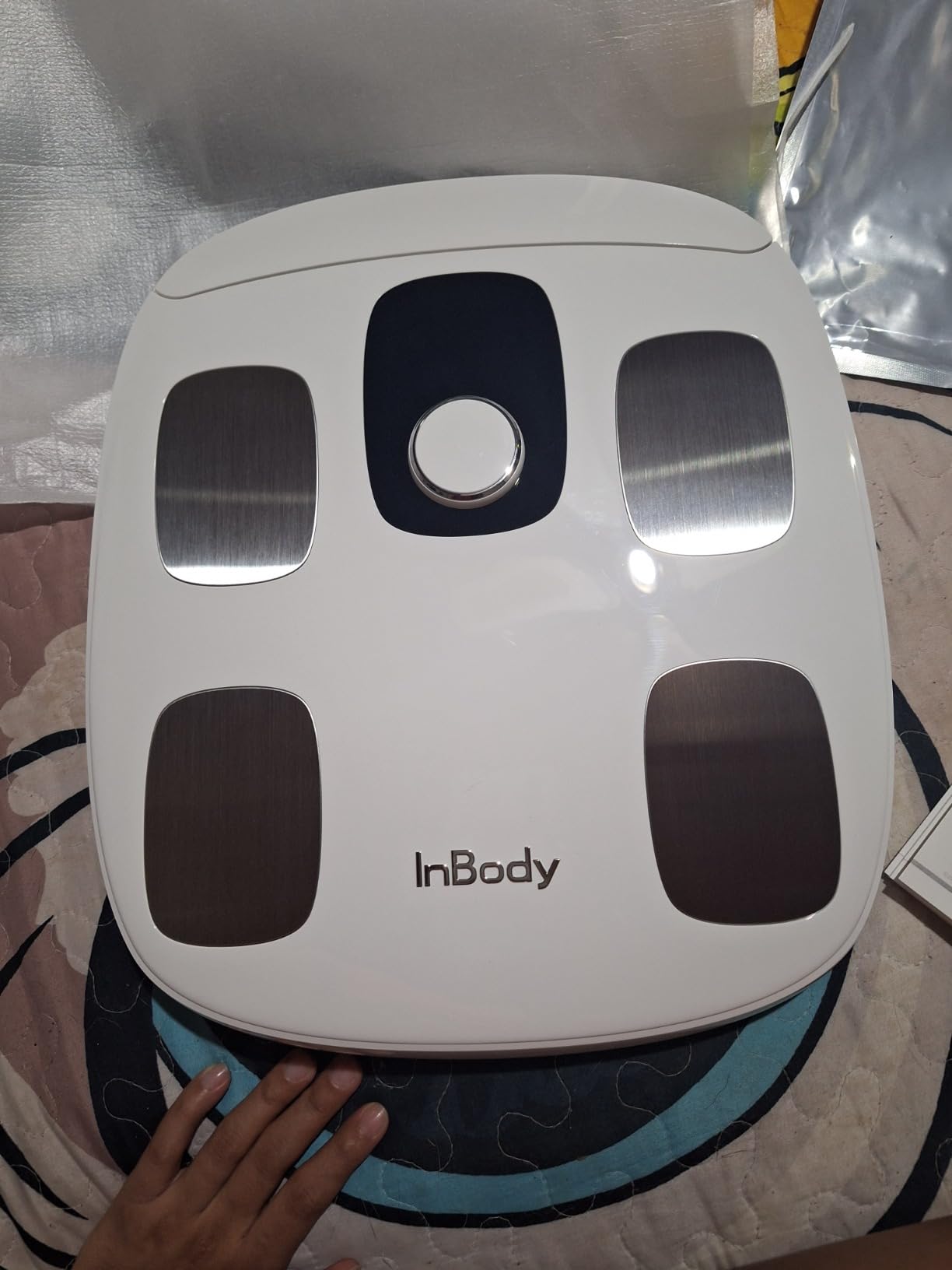 InBody Dial H30 Body Composition Scale | Smart Scale with BMI, Body Fat, Muscle Mass | Scale with App | Body Fat Measurement Device - Customer Photo 4