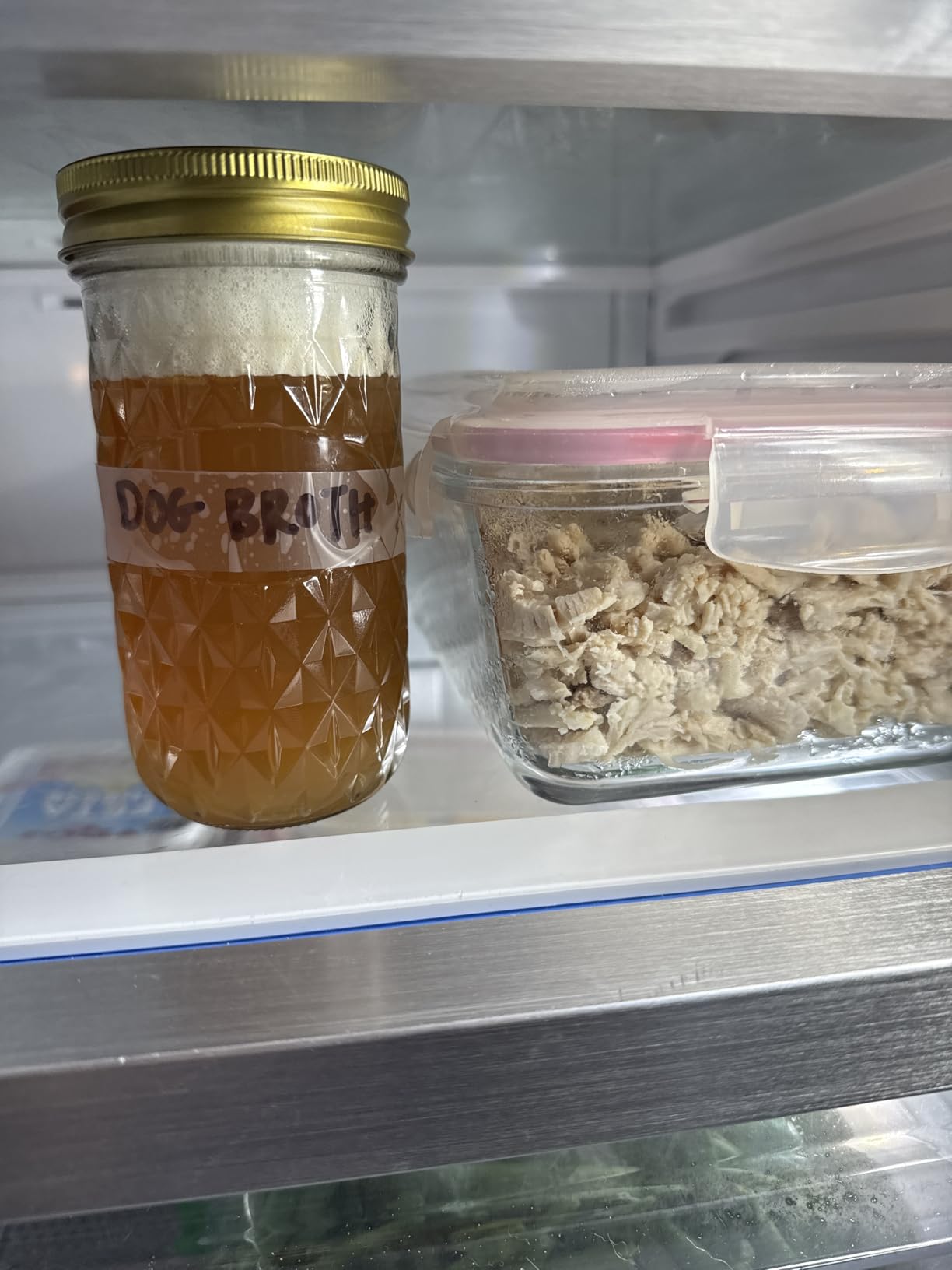 Fido's Grass-Fed Beef Bone Broth for Dogs 7oz with 94% Protein - Picky Eaters Human Grade Bone Broth Powder for Dogs - Made in USA - No Preservatives - Supports Joints + Gut Health - 60 Scoops - Customer Photo 2