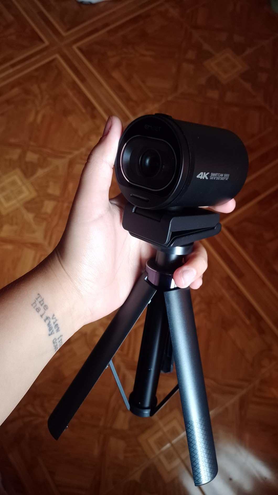 EMEET S600 4K Webcam for Streaming - Sony 1/2.5'' Sensor, PDAF Autofocus, 1080P@60FPS, 2 Noise Reduction Mics, Built-in Privacy Cover, 73° FOV, Streaming Camera for Live Commerce/Gaming/Beauty - Customer Photo 2