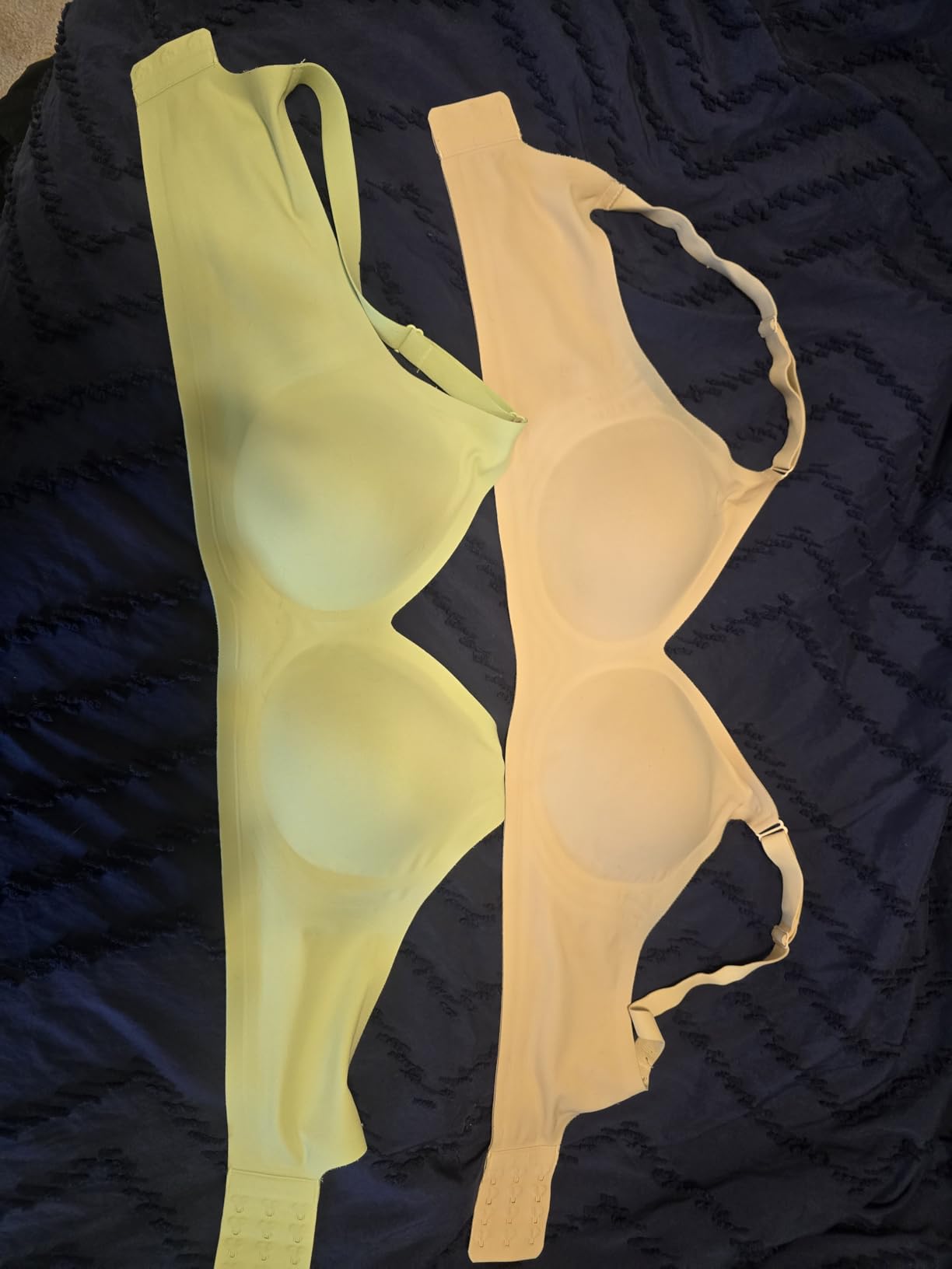 Comfortable Seamless Full Coverage Bra for Women Wireless Bras with Soft Support Regular and Plus Size - Customer Photo 2