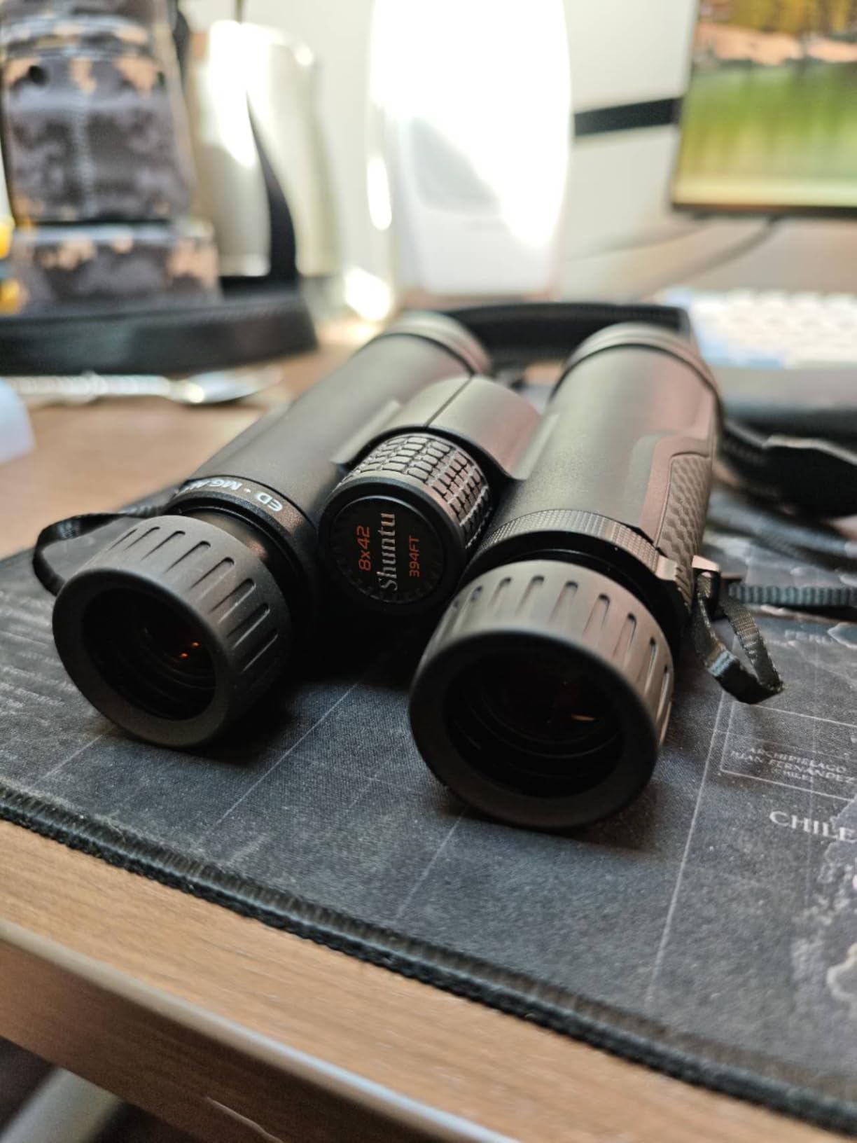 Premium ED Binoculars 10x42 for Adults - High Power HD Waterproof Binoculars for Bird Watching, Hunting & Travel - Customer Photo 2