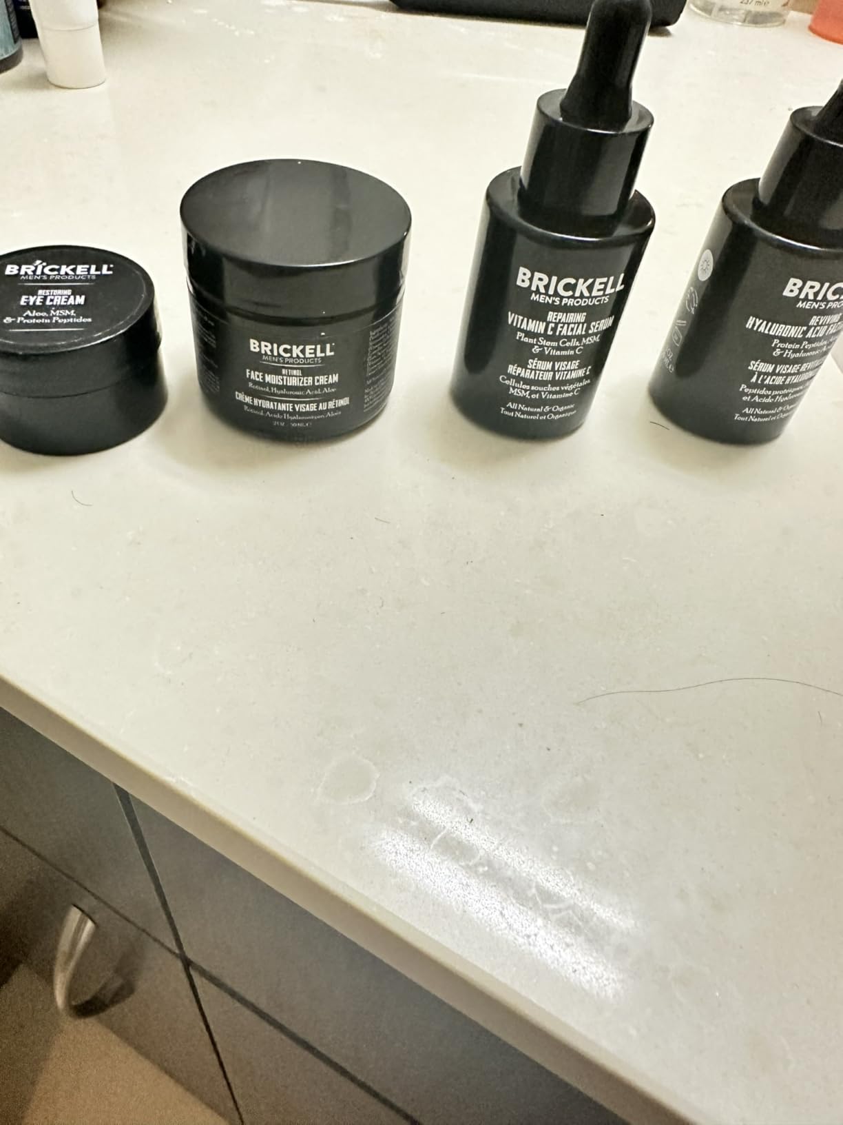 Brickell Men's Retinol Face Moisturizer Cream For Men, Natural & Organic, Anti-Wrinkle Face Night Cream with Retinol & Hyaluronic Acid To Reduce Fine Lines and Even Skin Tone, Fragrance-Free, 2 Ounce Customer Review Brickell Men's Retinol Face Moisturizer Cream For Men, Natural & Organic, Anti-Wrinkle Face Night Cream with Retinol & Hyaluronic Acid To Reduce Fine Lines and Even Skin Tone, Fragrance-Free, 2 Ounce - Customer Photo 3