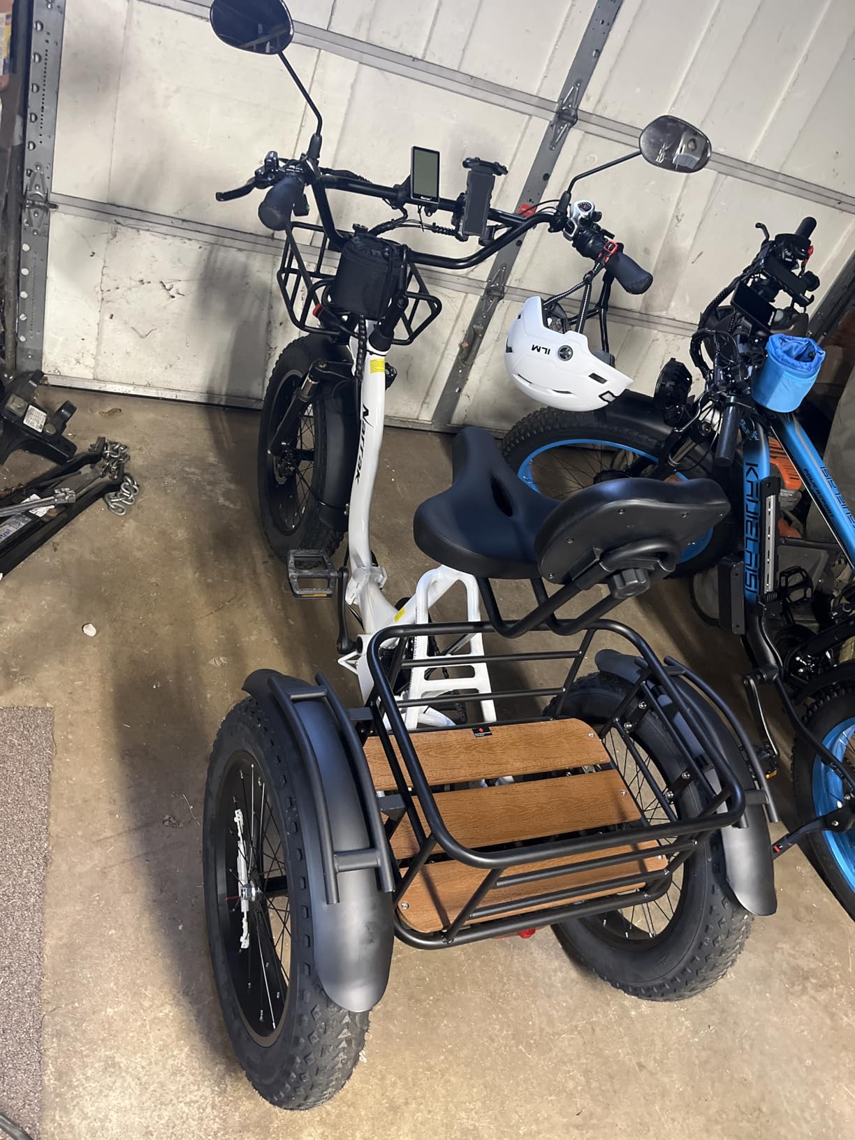 Electric Tricycle for Adults, 750W(Peak 1350W), 48V13Ah Ebike, 20
