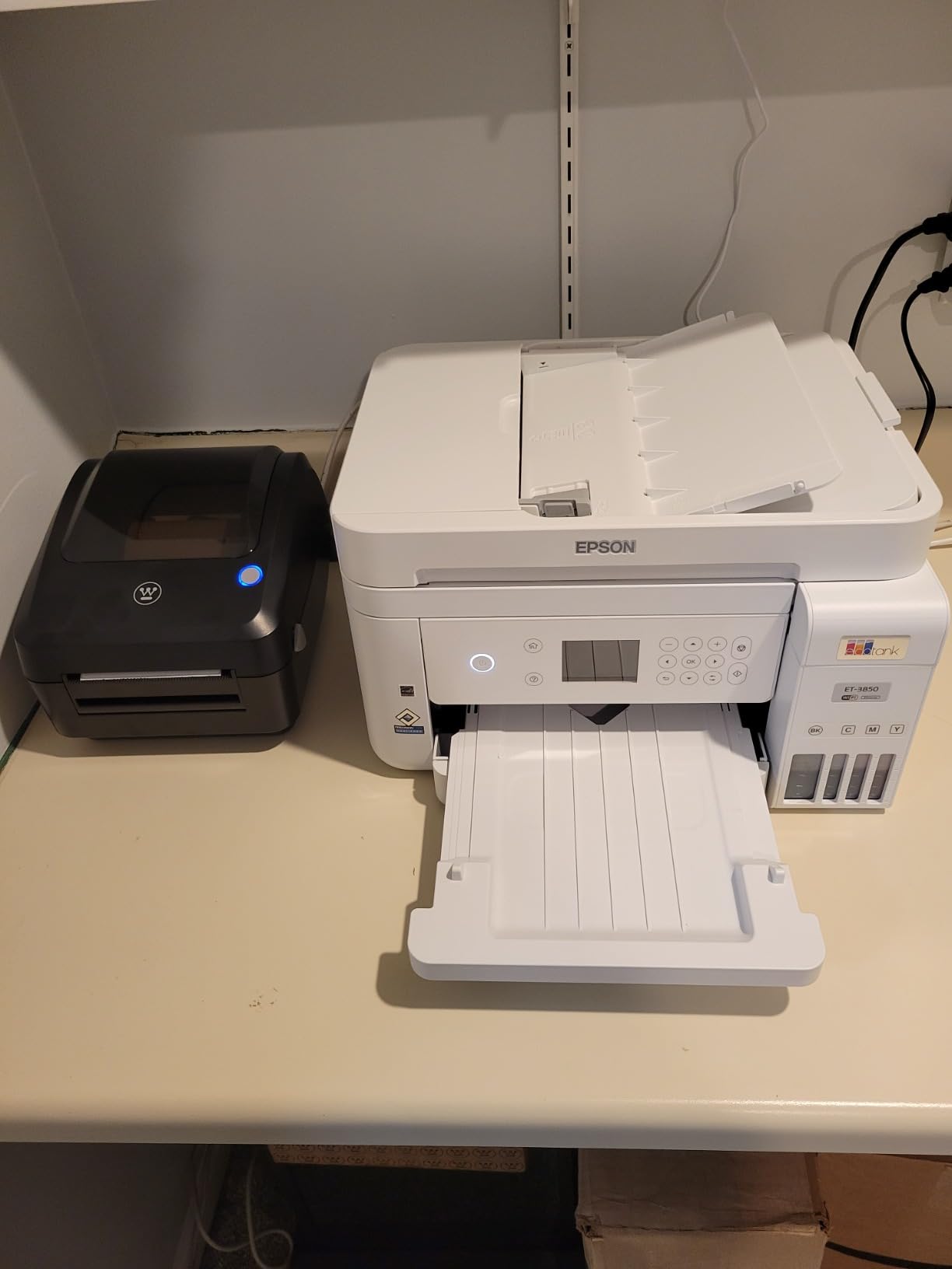 Westinghouse Thermal Shipping Label Printer USB, 4x6 Label Commercial Grade, Compatible with USPS, UPS, FedEx, eBay, Shopify, Amazon, & More, Desktop Label Printer for Packages, Includes Sample Labels - Customer Photo 2