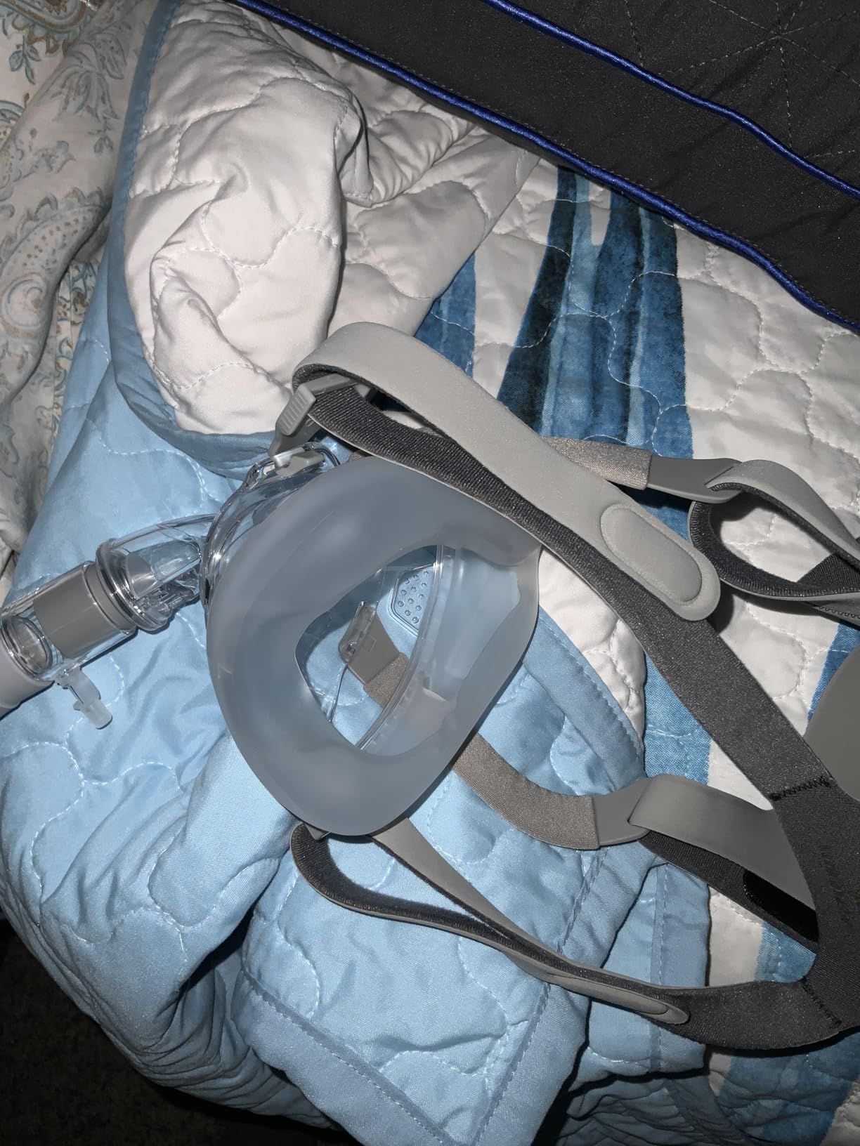 Full Face CPAP Mask, Full Cover Replacement Kit, Comfort Series Nasal CPAP MASK(L) - Customer Photo 1