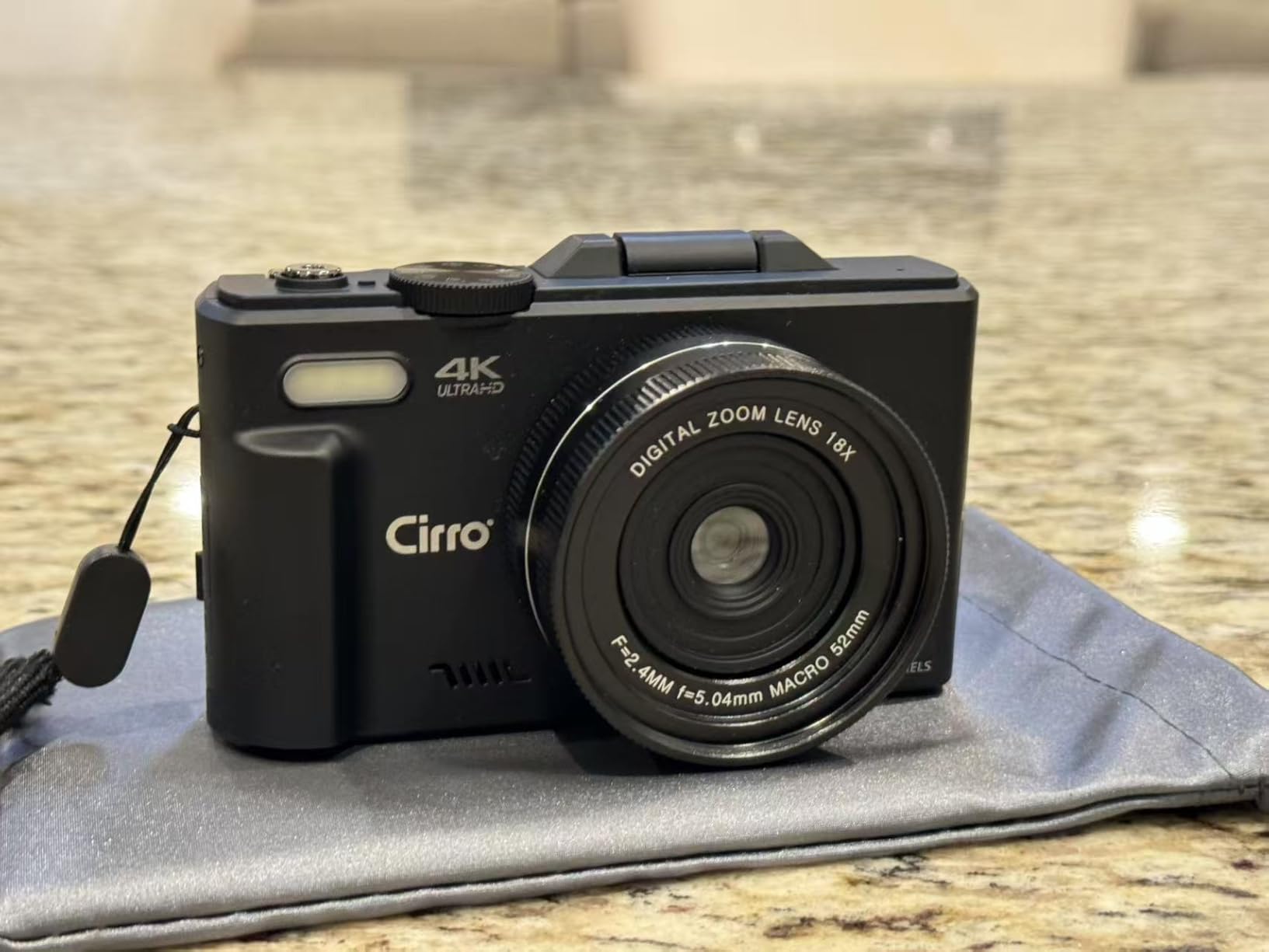 4K Digital Camera for Photography, WiFi 64MP UHD Vlogging Camera with 18X Digital Zoom, Super Wide-Angle Lens, 3 4K Digital Camera for Photography, WiFi 64MP UHD Vlogging Camera with 18X Digital Zoom, Super Wide-Angle Lens, 3