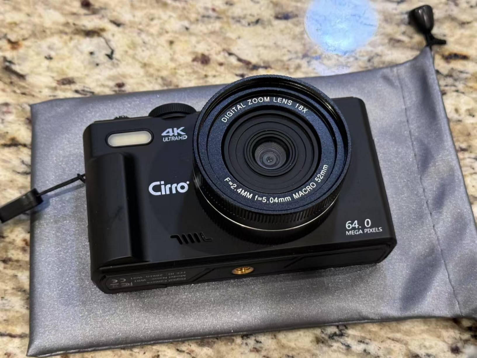 4K Digital Camera for Photography, WiFi 64MP UHD Vlogging Camera with 18X Digital Zoom, Super Wide-Angle Lens, 3 4K Digital Camera for Photography, WiFi 64MP UHD Vlogging Camera with 18X Digital Zoom, Super Wide-Angle Lens, 3