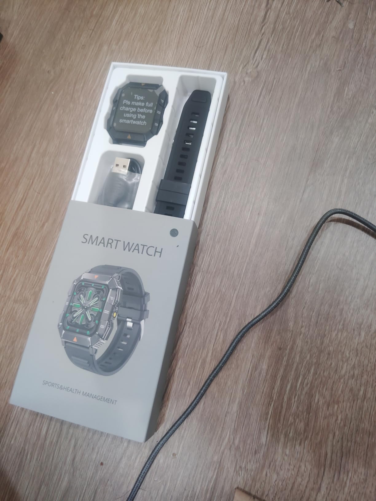 FATONIO Military Smart Watch for Men (Answer/Make Call) Tactical Smarwatch with Flashlight for Android and iPhone IP68 Waterproof Fitness Tracker with Blood Oxygen/Heart Rate/Sleep/110+ Sport Modes Customer Review FATONIO Military Smart Watch for Men (Answer/Make Call) Tactical Smarwatch with Flashlight for Android and iPhone IP68 Waterproof Fitness Tracker with Blood Oxygen/Heart Rate/Sleep/110+ Sport Modes - Customer Photo 5