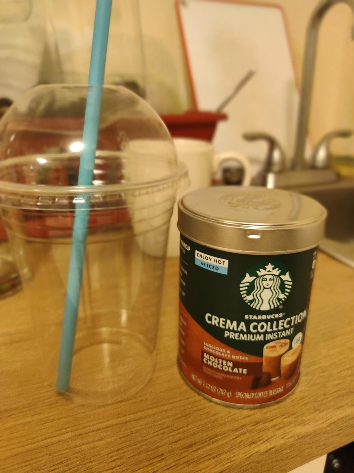 Starbucks Crema Collection Premium Instant Madagascar Vanilla Flavored Instant Coffee, 100% Arabica Beans, 3 Tins (7.12 Oz Each) - Customer Photo 4