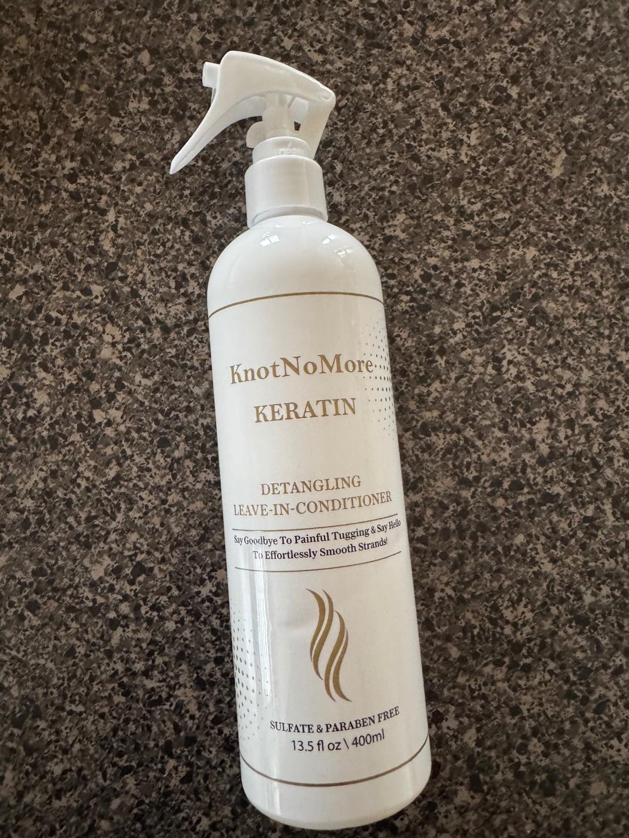 Daily Leave-in Detangler & Moisturizer for Dry, Tangle-Prone, Matted, Frizzy Hair | Adds Shine & Heat Protection with Vitamin B5 | Suitable for All Hair Types, Sulfate & Silicone-Free. - Customer Photo 4