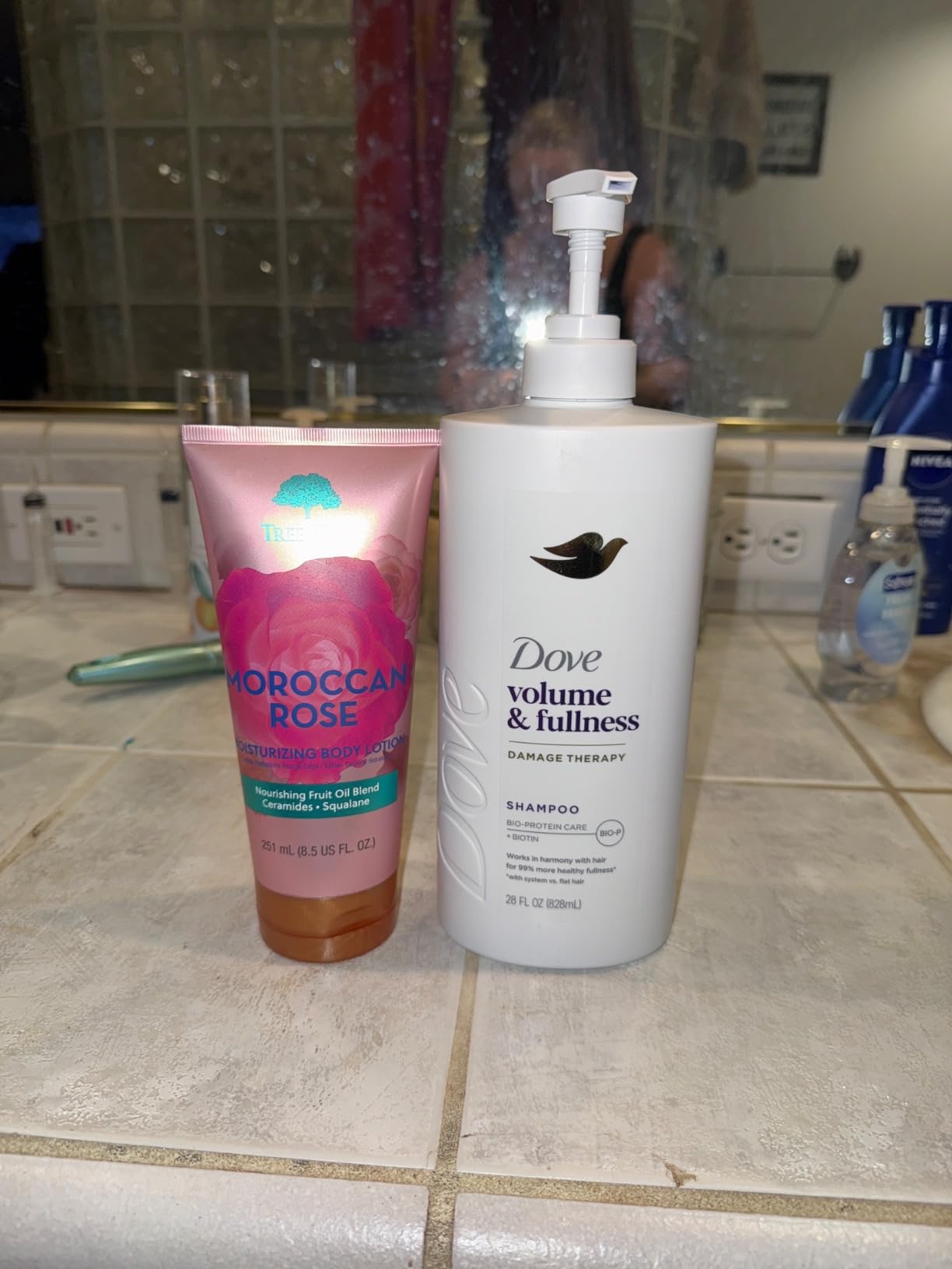 Dove Shampoo Volume & Fullness for Fine, Thin Hair with Bio-Protein Care Technology and Biotin 28 Fl Oz - Customer Photo 5