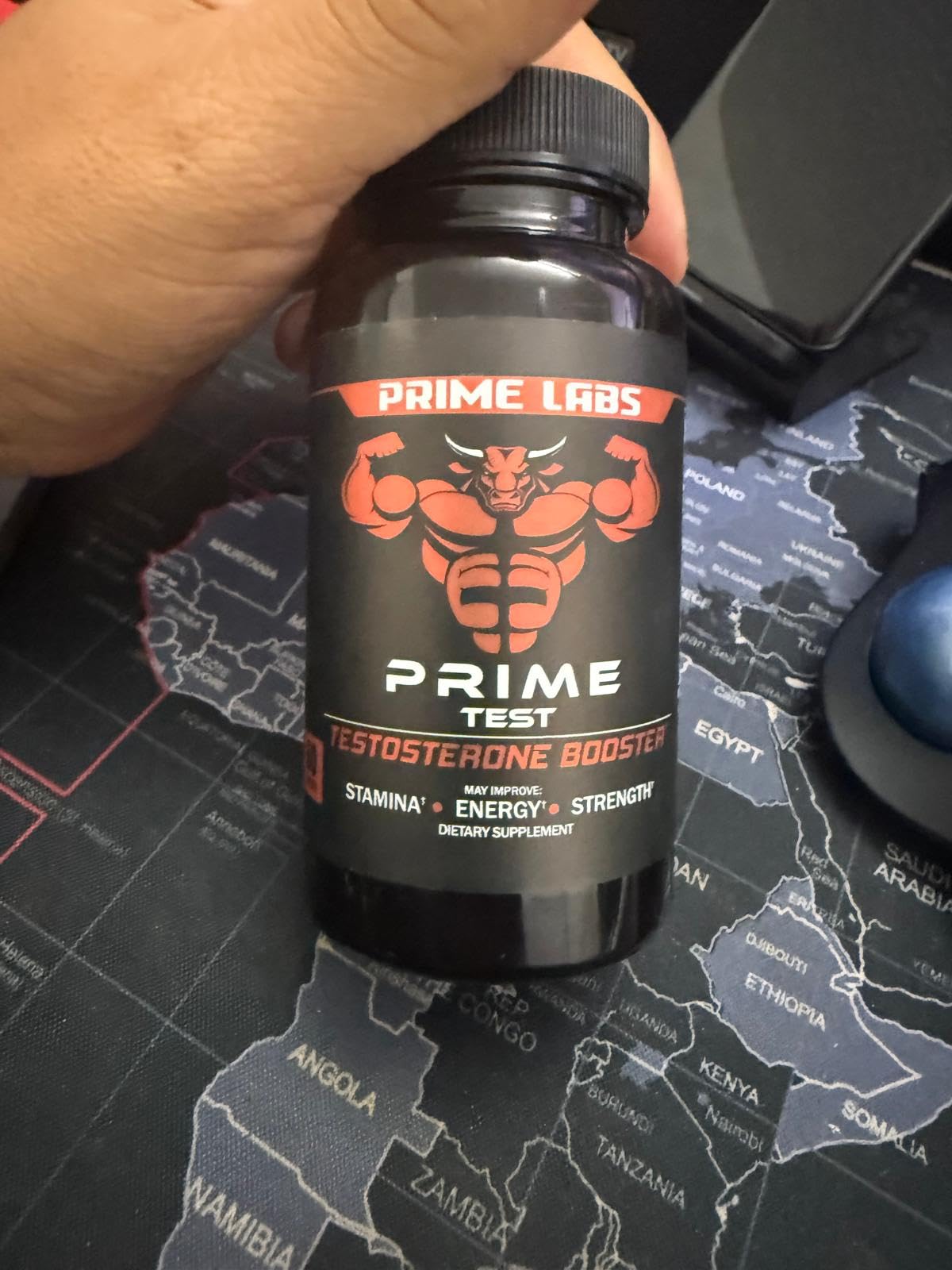 Prime Labs Prime Test Pro - Testosterone Supplement for Men - Test, Vitality, & Energy Booster - with Ashwagandha, PrimaVie Shilajit Extract, & DIM - 60 Capsules - Customer Photo 3