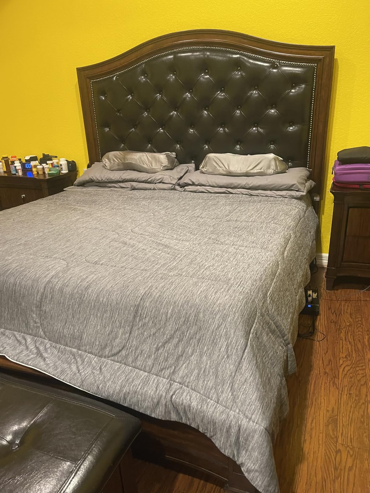Amélie Home Cooling Comforter Queen Size, Dual-Sided Lightweight Cooling Blanket for Hot Sleepers, Q-Max 0.43 Breathable Cooling Quilt for Night Sweats, 90