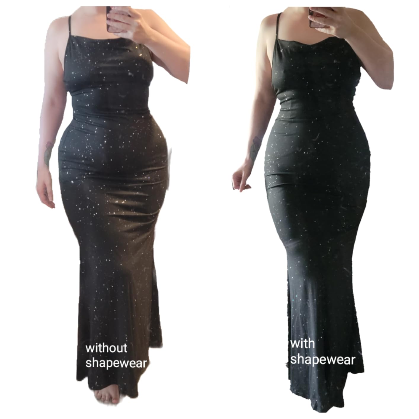 Shapewear for Women Tummy Control, Butt Lifting High Waisted Body Shaper Shorts Under Dresses Thigh Slimmer Customer Review Shapewear for Women Tummy Control, Butt Lifting High Waisted Body Shaper Shorts Under Dresses Thigh Slimmer - Customer Photo 2