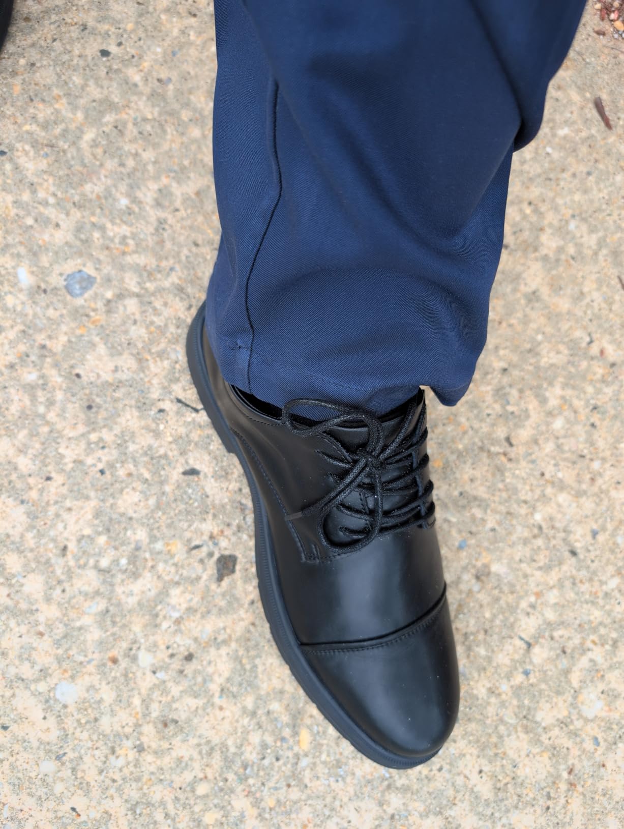 Orthopedic Business Leather Dress Shoes - Arch Support Formal Wingtip Oxford Patent Shoe for Men- Plantar Fasciitis Cap Toe Comfortable Lace Up Oxfords for Tuxedo for Foot Pain Relief Customer Review Orthopedic Business Leather Dress Shoes - Arch Support Formal Wingtip Oxford Patent Shoe for Men- Plantar Fasciitis Cap Toe Comfortable Lace Up Oxfords for Tuxedo for Foot Pain Relief - Customer Photo 1