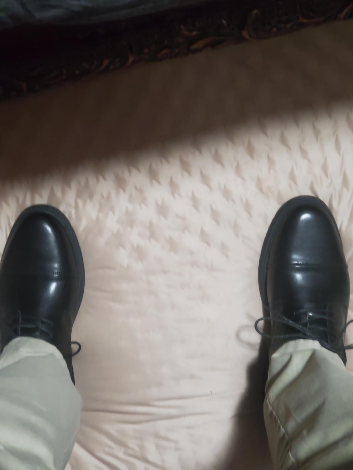 Orthopedic Business Leather Dress Shoes - Arch Support Formal Wingtip Oxford Patent Shoe for Men- Plantar Fasciitis Cap Toe Comfortable Lace Up Oxfords for Tuxedo for Foot Pain Relief Customer Review Orthopedic Business Leather Dress Shoes - Arch Support Formal Wingtip Oxford Patent Shoe for Men- Plantar Fasciitis Cap Toe Comfortable Lace Up Oxfords for Tuxedo for Foot Pain Relief - Customer Photo 3