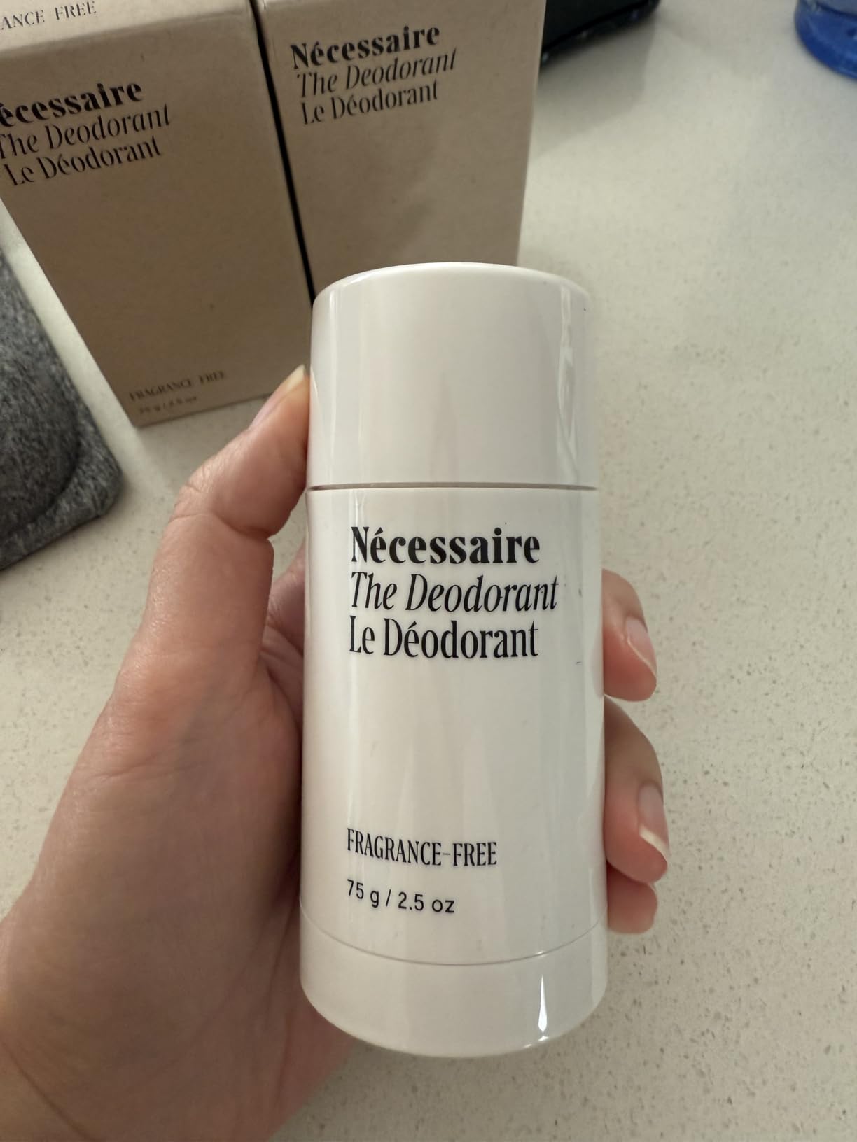 Nécessaire The Deodorant Santal | Aluminum Free Deodorant For Women & Men. Extra Strength Treatment with Mandelic Acid. Free of Baking Soda, Ozokerite & Silicones (75 g/2.5 oz) - Customer Photo 5