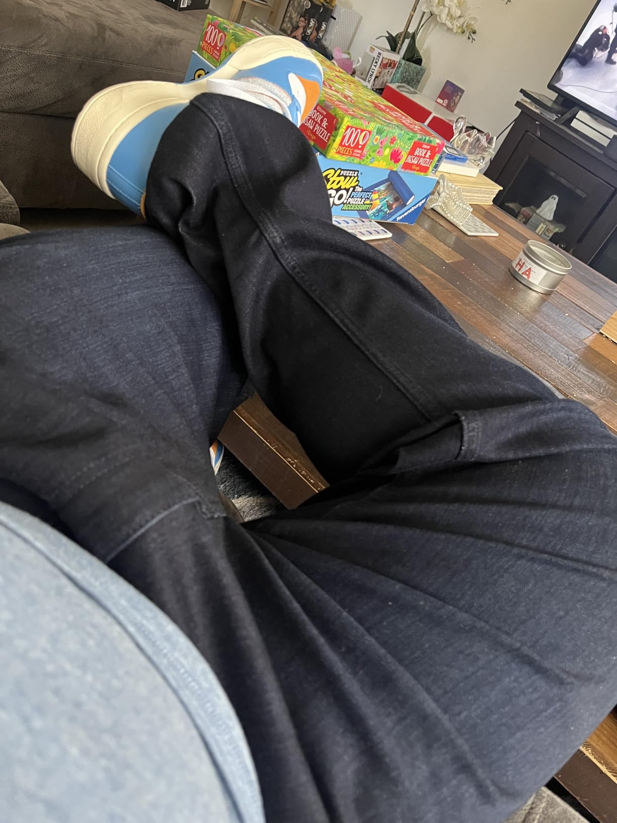 True Classic Stretch Jeans for Men, Slim and Straight Fit customer photo 1