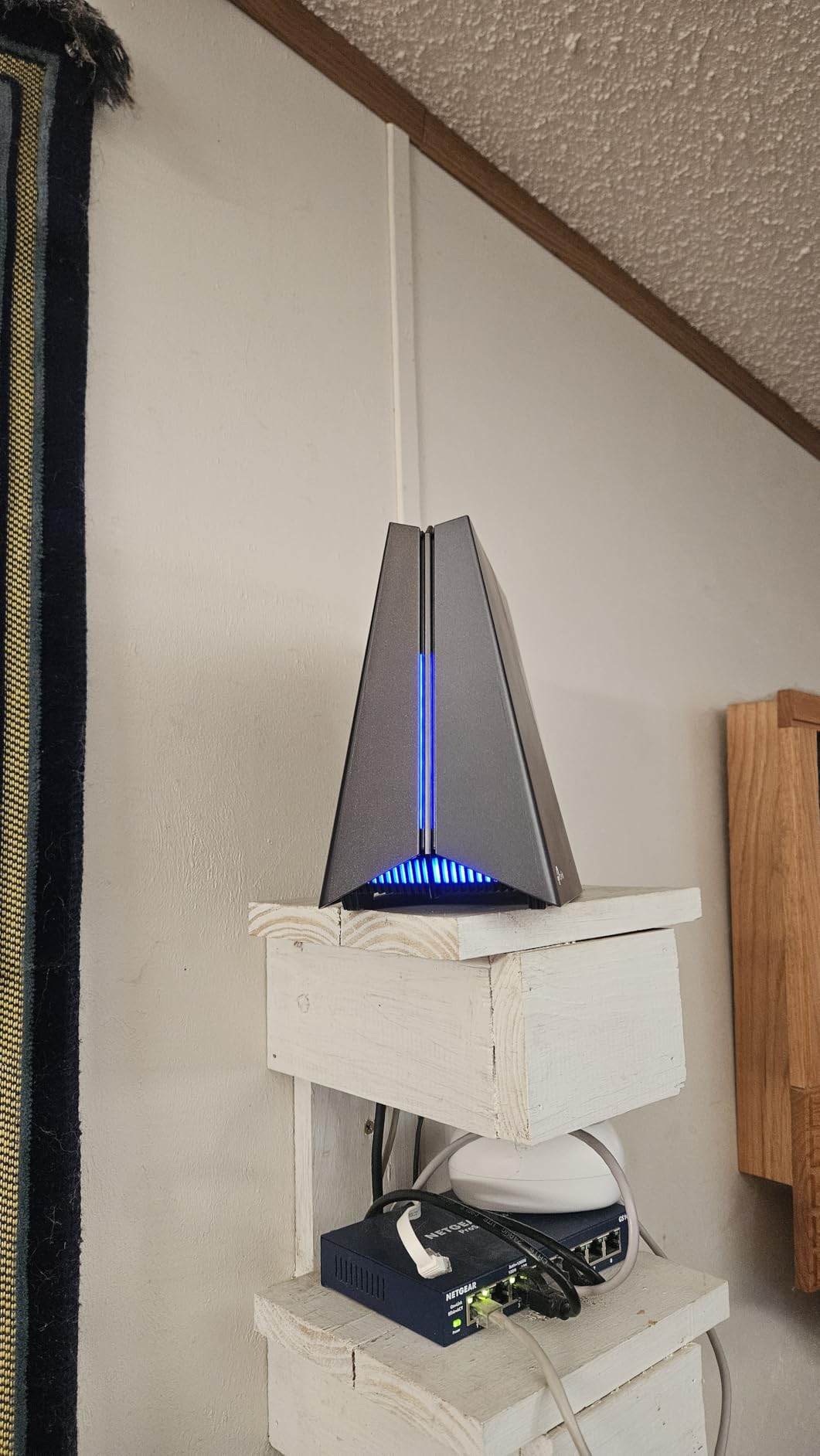 TP-Link Tri-Band BE11000 Wi-Fi 7 Gaming Router Archer GE650 | 6-Stream 11 Gbps supports 320MHz | 2×5G + 3×2.5G Ports USB 3.0 | Game Acceleration, Dedicated Gaming Port & Panel, RGB Lighting|HomeShield Customer Review TP-Link Tri-Band BE11000 Wi-Fi 7 Gaming Router Archer GE650 | 6-Stream 11 Gbps supports 320MHz | 2×5G + 3×2.5G Ports USB 3.0 | Game Acceleration, Dedicated Gaming Port & Panel, RGB Lighting|HomeShield - Customer Photo 1