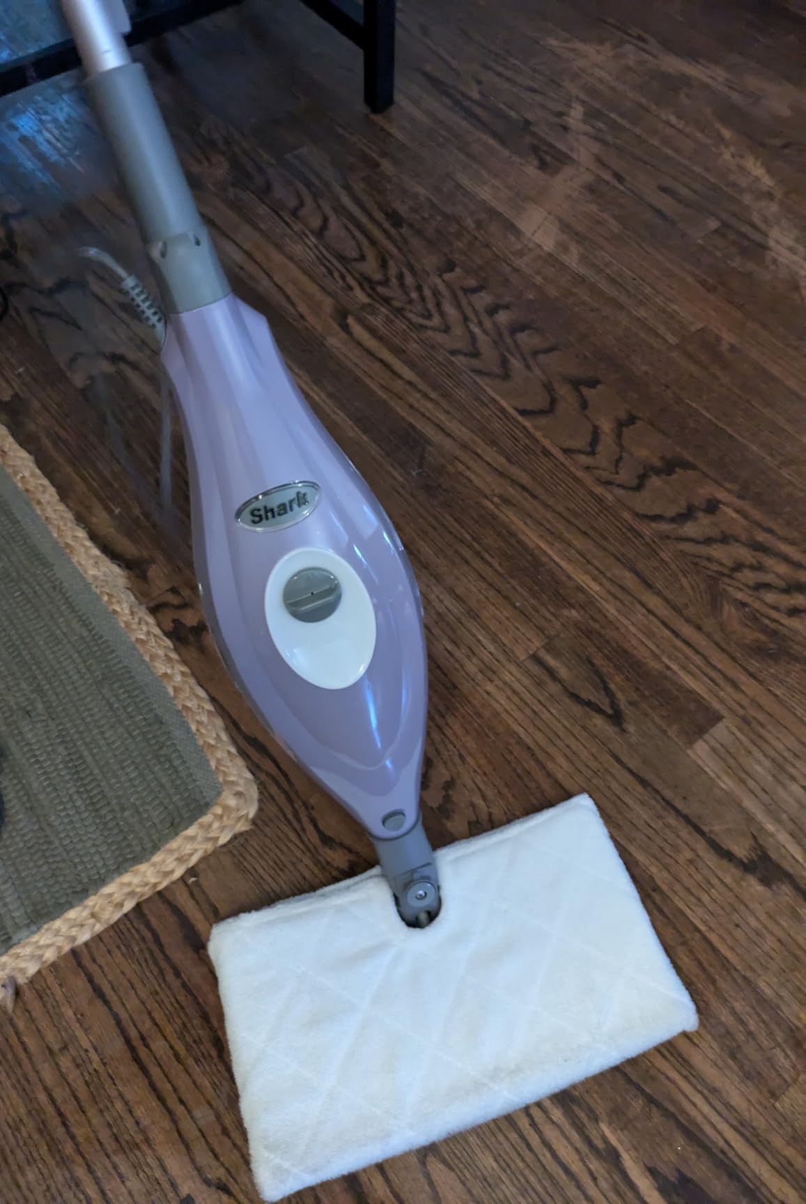 Shark SteamSpot Steam Mop with Steam Blaster Technology, 3 Steam Modes, 2 Washable Pads, XL Removable Water Tank, Lightweight, Steam Cleaner for sealed Hard Floors, Hardwood, Tile, Laminate, S2001 - Customer Photo 2