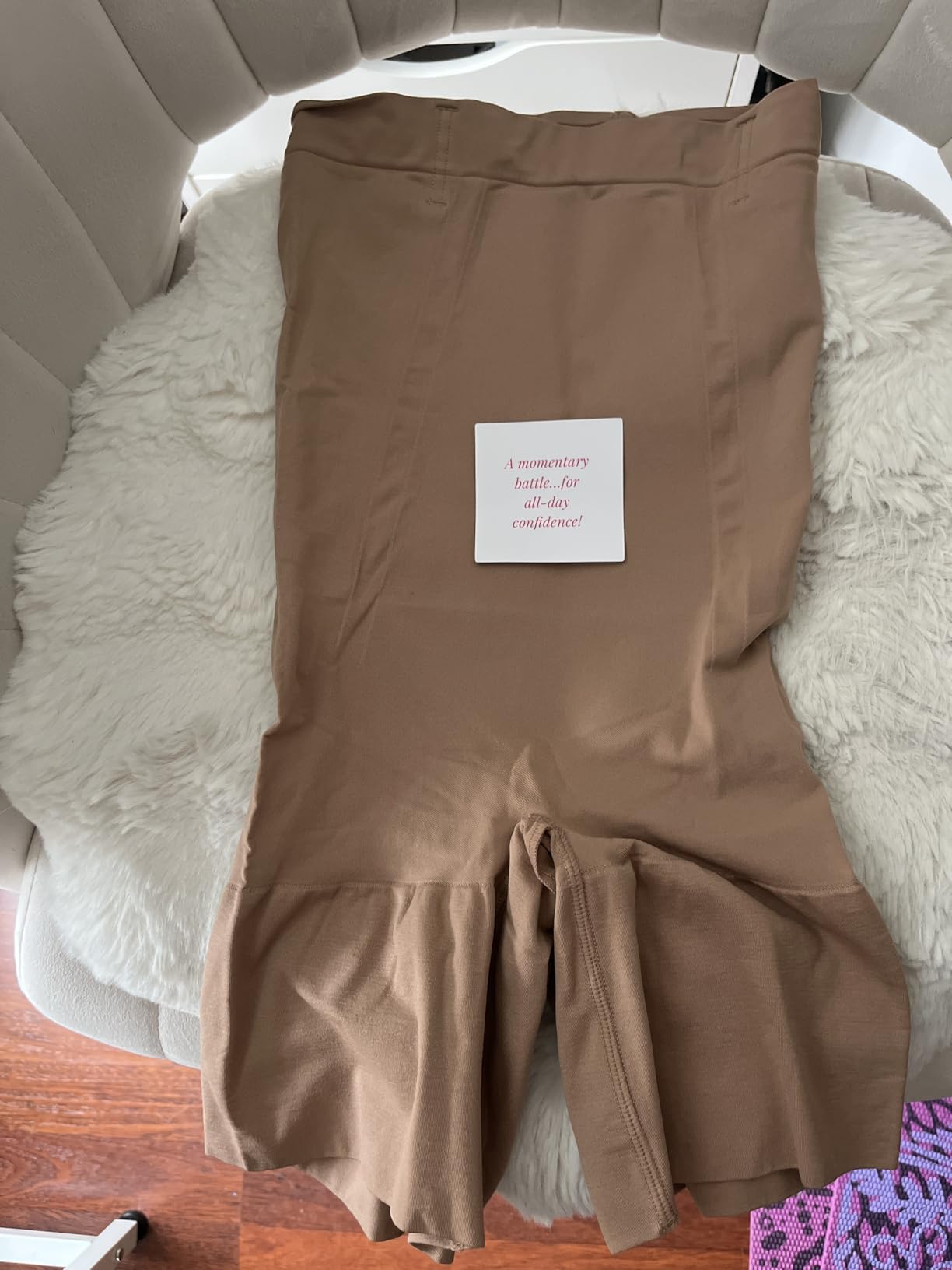 Benassie High Waisted Shapewear Shorts for Women – Seamless Tummy Control Boyshorts | Compression Underwear for Under Dresses - Customer Photo 3