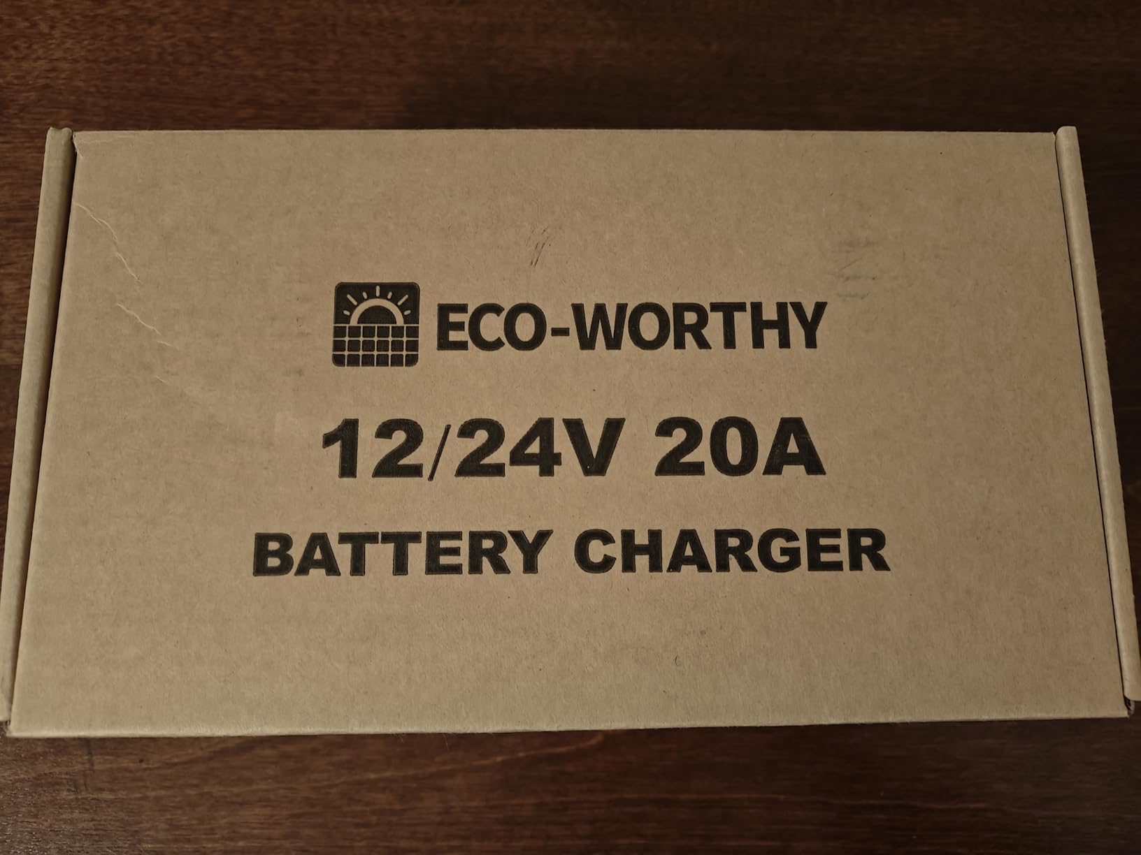 ECO-Worthy 12V/24V 20A Smart Battery Charger Maintainer, Auto Voltage Detect for LiFePO4 Lead-Acid with Multi-Current Options 5A/10A/15A/20A, Trickle Charger for Car Motorcycle Lawn Mower RV Camping - Customer Photo 1
