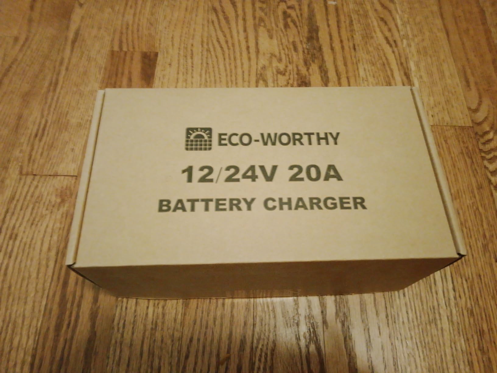 ECO-Worthy 12V/24V 20A Smart Battery Charger Maintainer, Auto Voltage Detect for LiFePO4 Lead-Acid with Multi-Current Options 5A/10A/15A/20A, Trickle Charger for Car Motorcycle Lawn Mower RV Camping - Customer Photo 3