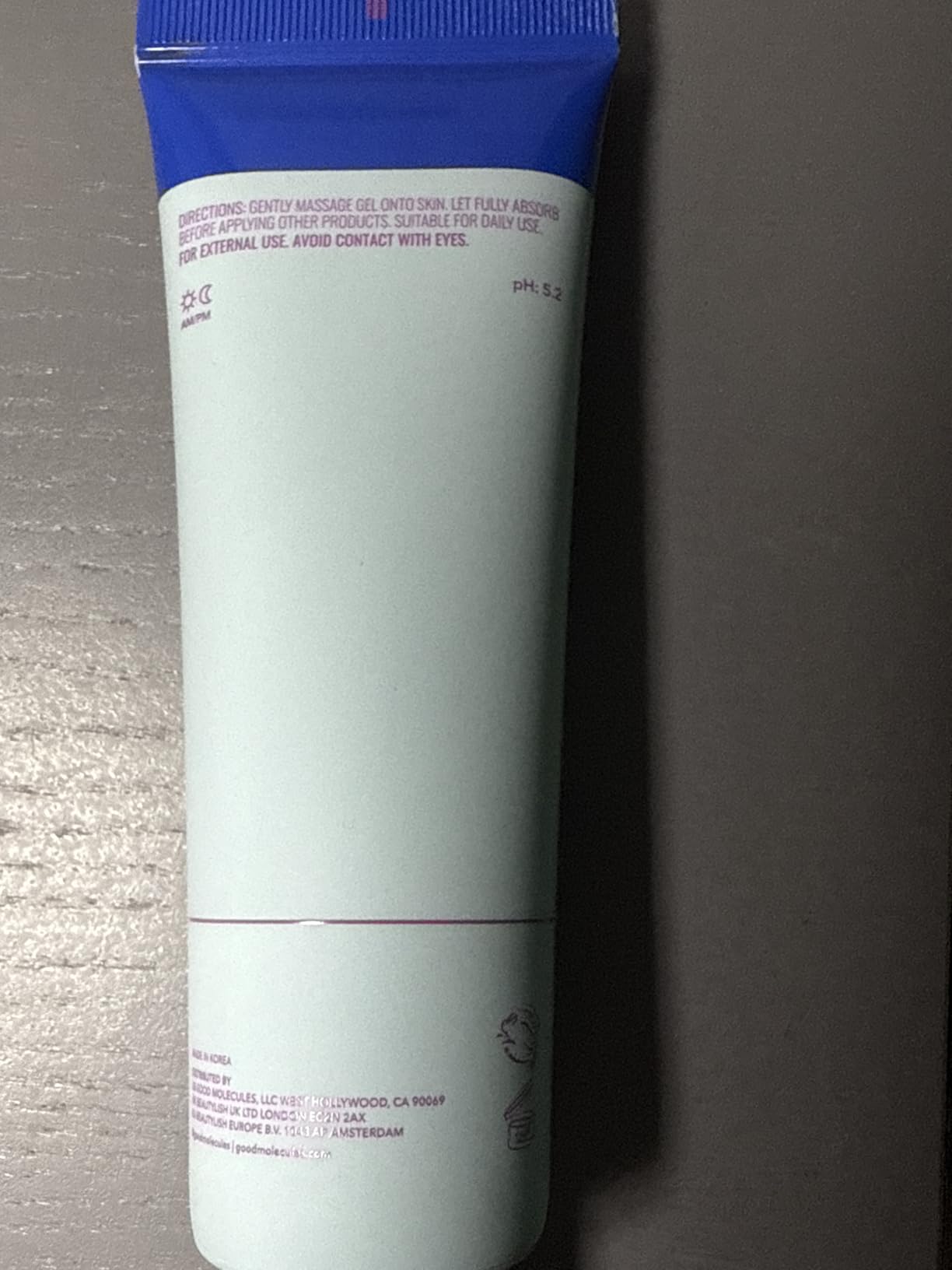 Good Molecules Hydrating Gel Moisturizer - Oil Free Face Moisturizer for Oily Skin With Ultra Hydrating Electrolytes to Rejuvenate, Skin Care for Face - Customer Photo 2