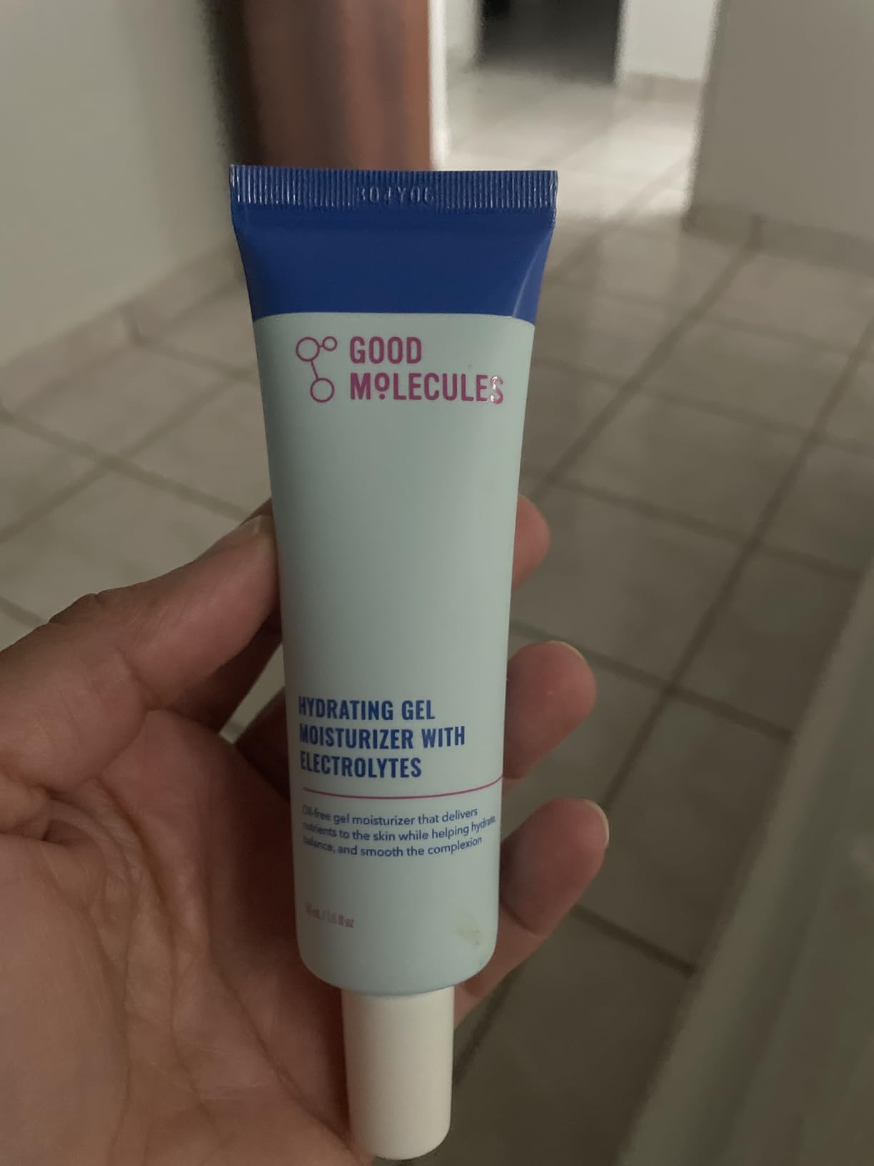 Good Molecules Hydrating Gel Moisturizer - Oil Free Face Moisturizer for Oily Skin With Ultra Hydrating Electrolytes to Rejuvenate, Skin Care for Face - Customer Photo 4
