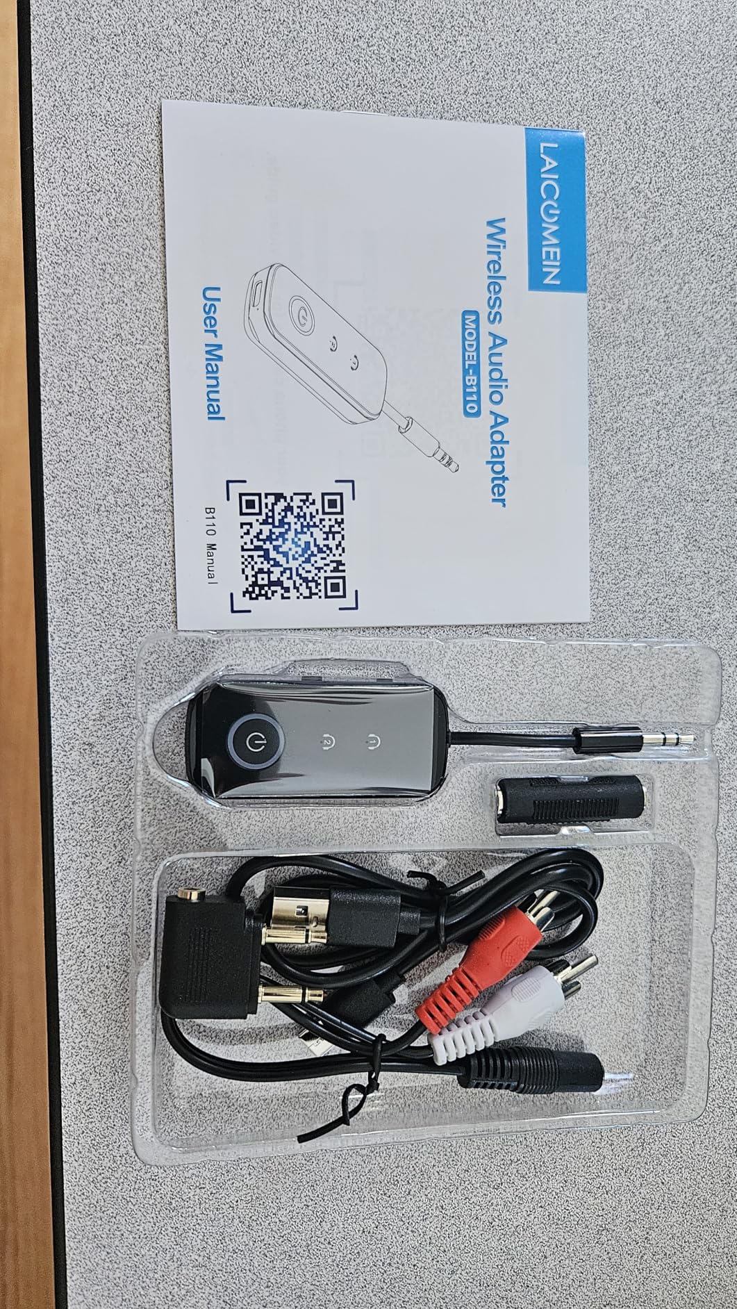 Premium Pro Bluetooth 5.4 Transmitter Receiver,Airplane Audio Adapter,Wireless Transmitter for TV/Travel Flight,Airline,Gym.Supports to 2 AirPods/Headphones,Bluetooth Receiver for Car/Home Stereo Customer Review Premium Pro Bluetooth 5.4 Transmitter Receiver,Airplane Audio Adapter,Wireless Transmitter for TV/Travel Flight,Airline,Gym.Supports to 2 AirPods/Headphones,Bluetooth Receiver for Car/Home Stereo - Customer Photo 1