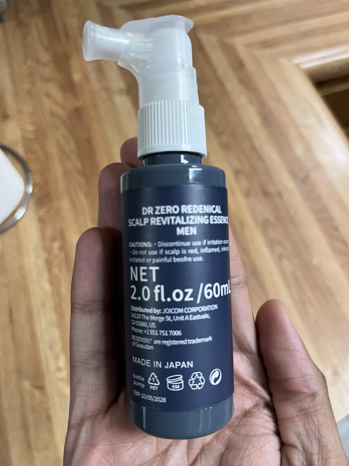 DR ZERO 3% Redensyl Hair Growth Serum for Women, Hair Scalp Serum Spray for Hair Loss and Regrowth, Clinically Tested for Hair Thinning Therapy and Scalp Care, Japanese Hair Treatment, 60ml Customer Review DR ZERO 3% Redensyl Hair Growth Serum for Women, Hair Scalp Serum Spray for Hair Loss and Regrowth, Clinically Tested for Hair Thinning Therapy and Scalp Care, Japanese Hair Treatment, 60ml - Customer Photo 2