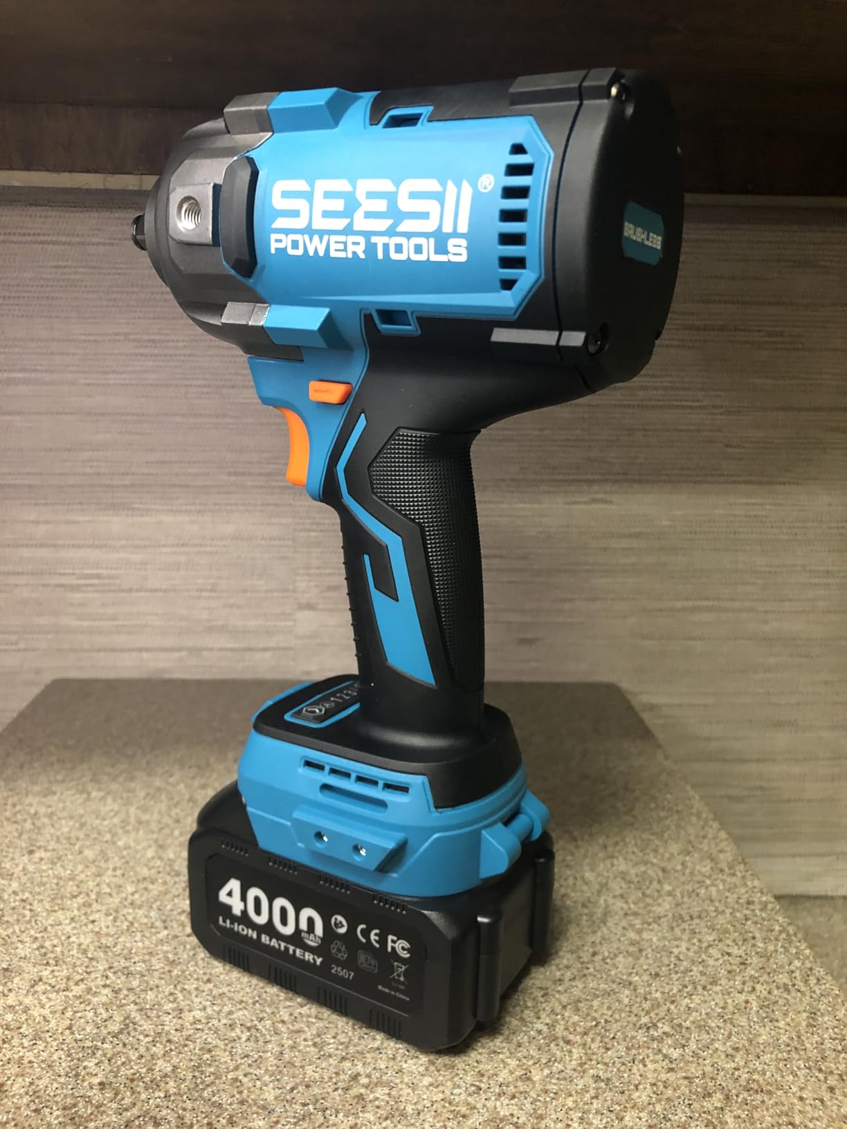 Seesii [2025 Upgraded] Impact Wrench 885Ft-lbs (1200N·m): 1/2