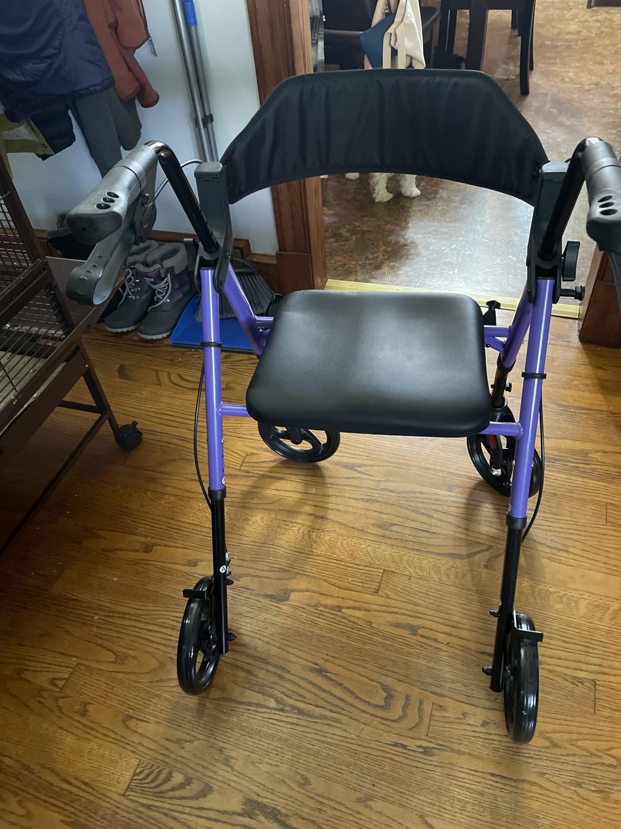 Walkers for Seniors, Z21 Rollator Walker with Seat Supports 350lb, 8