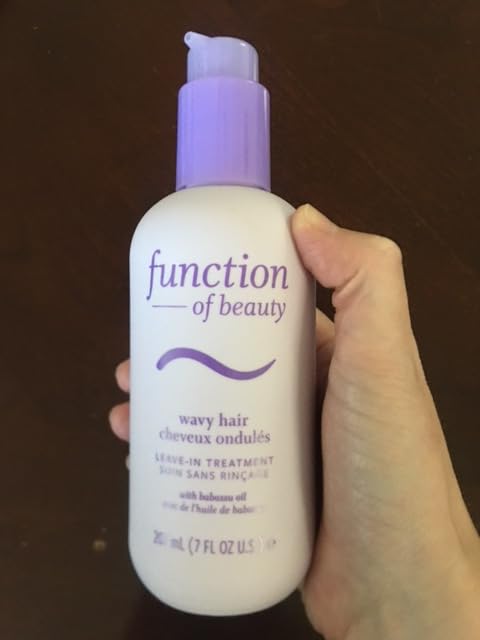 FUNCTION OF BEAUTY Leave In Conditioner Treatment for Wavy Hair, 7 oz - Provides Wave Definition, Glossy Shine and Smooths Dry Ends, Sulfate-Free, Customizable Haircare Customer Review FUNCTION OF BEAUTY Leave In Conditioner Treatment for Wavy Hair, 7 oz - Provides Wave Definition, Glossy Shine and Smooths Dry Ends, Sulfate-Free, Customizable Haircare - Customer Photo 2