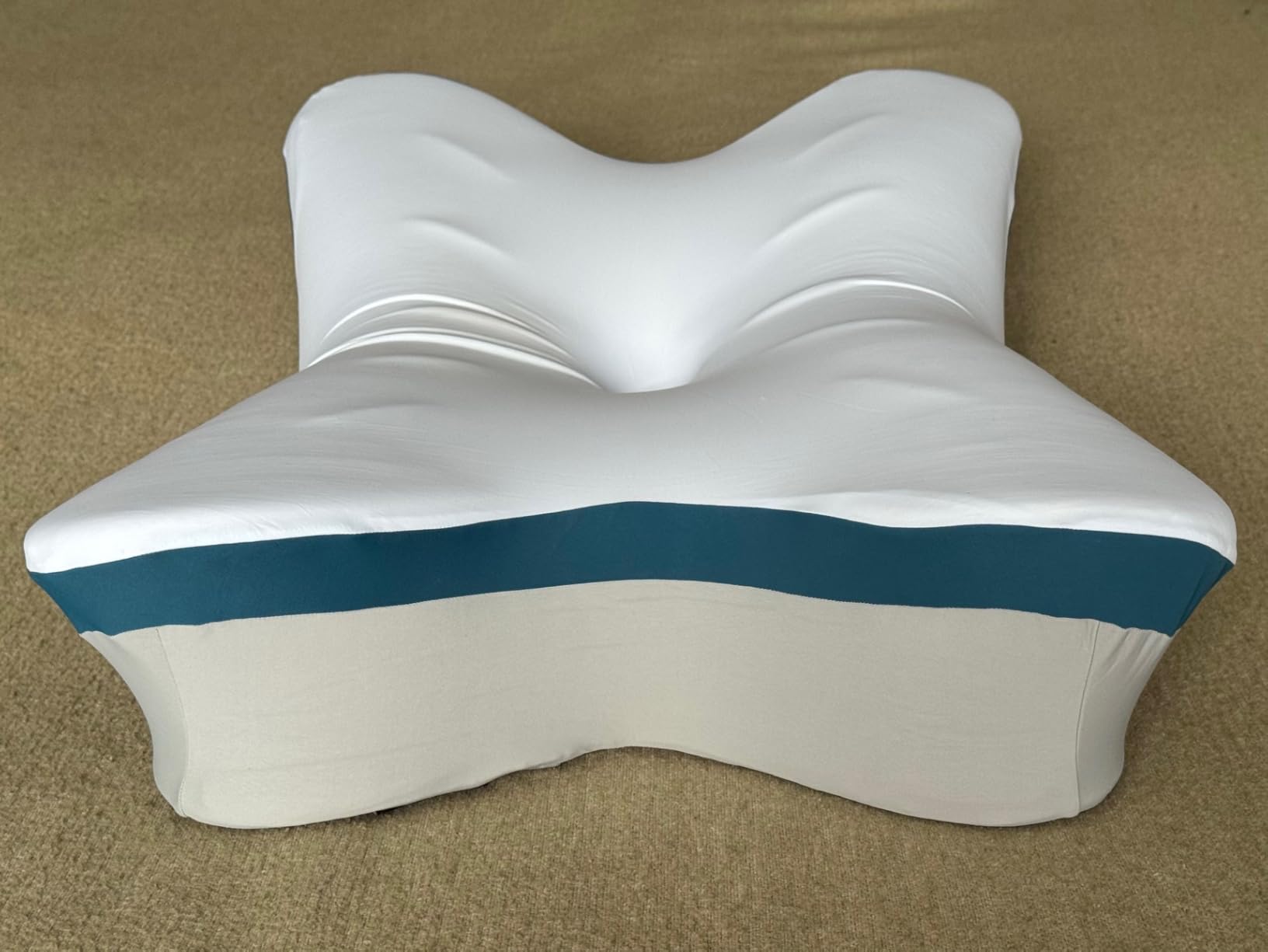 Cervical Pillow for Neck Pain Relief - Ergonomic Neck Pillow for Sleeping Contour Memory Foam Pillows with Cooling Pillowcase, Orthopedic Bed Pillow for Side Back Stomach Sleepers - Customer Photo 3