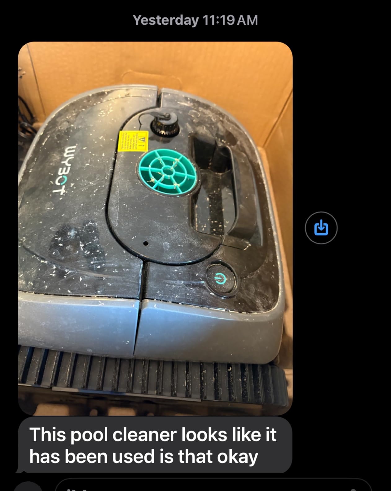 (2025 Upgrade) WYBOT C1 Robotic Pool Vacuum for Inground & Above Ground Pools, 150mins Cordless Pool Cleaner 4-in-1 Wall & Waterline Cleaning Up to 1,614sq.ft, Smart Navigation, App Support - Customer Photo 5