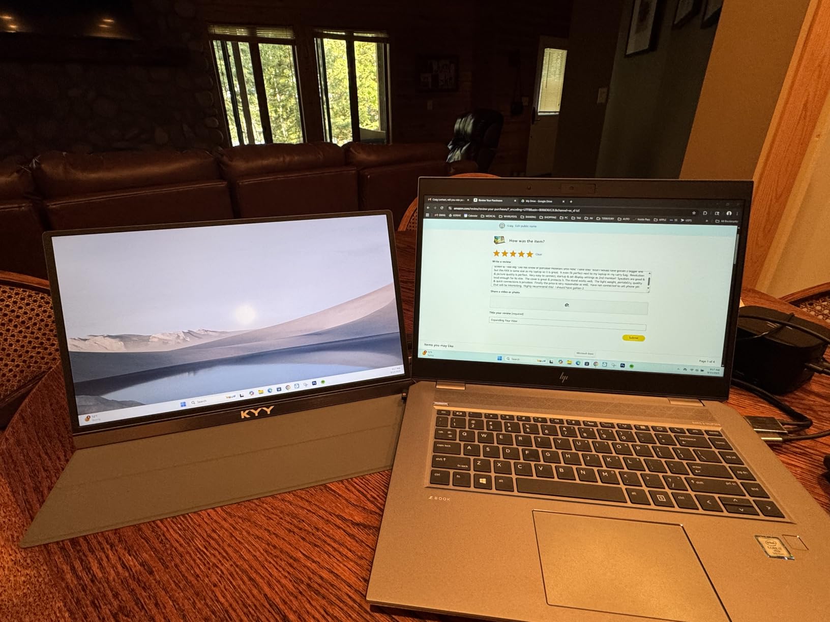 KYY 4K Portable Monitor 15.6