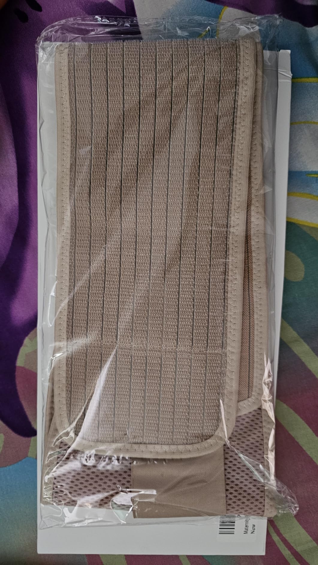 Maternity Belly Band, Pregnancy Support Belt with Adjustable Compression Wrap, Soft & Breathable Belly Bands for Pregnant Women and Pain Relief for Back, Pelvis (Beige) Customer Review Maternity Belly Band, Pregnancy Support Belt with Adjustable Compression Wrap, Soft & Breathable Belly Bands for Pregnant Women and Pain Relief for Back, Pelvis (Beige) - Customer Photo 1