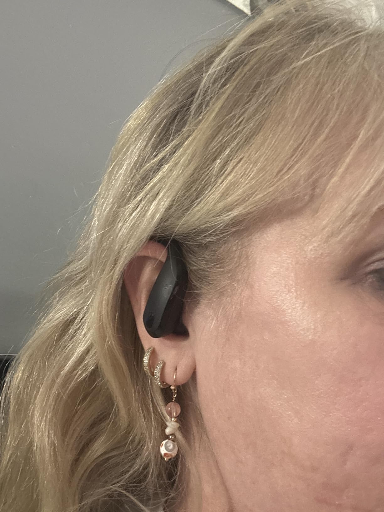 Wireless Earbuds Sport Bluetooth Headphones with 48H Playtime LED Display Case,Bluetooth 5.4 Headphone with Earhooks,Noise Cancelling Mic,Lightweight 7.8g,Ear Buds for Workout Running - Customer Photo 4