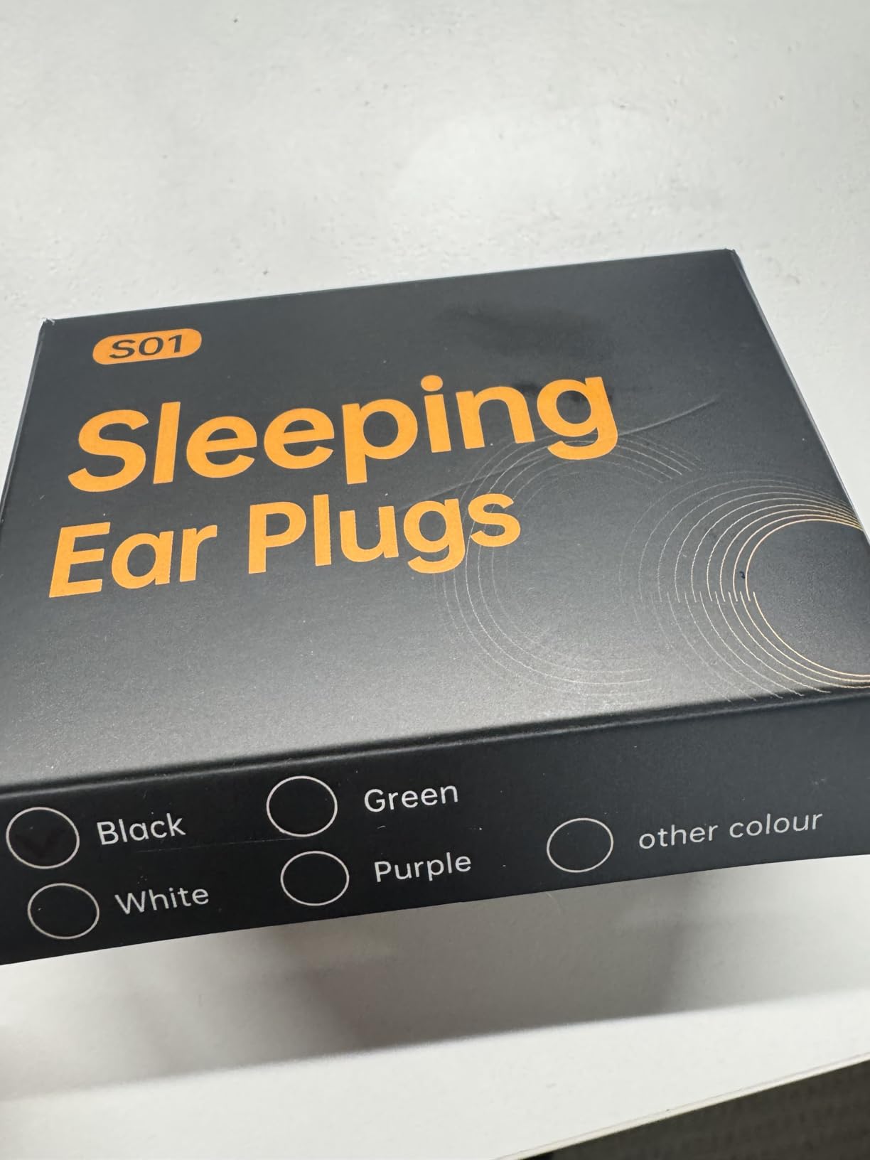 Ear Plugs for Sleeping Noise Cancelling, Reusable Silicone Earplugs for Sleeping, Noise Reduction, Deep Focus, Travel, 30dB Noise Reduction, High Fidelity Hearing Protection（Black） - Customer Photo 1