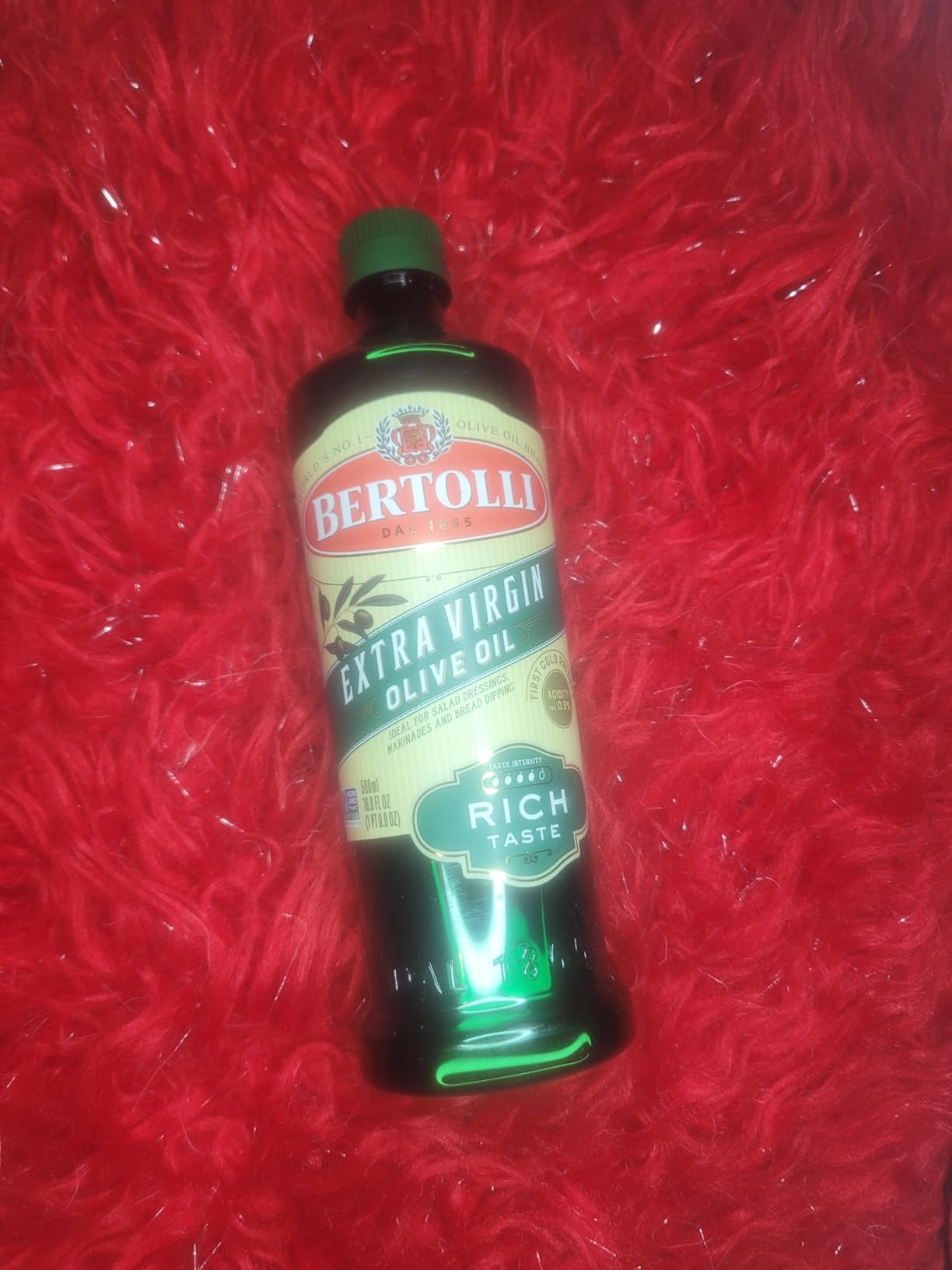 Bertolli Extra Virgin Olive Oil, Rich Taste, 16.9 fl oz - Customer Photo 4