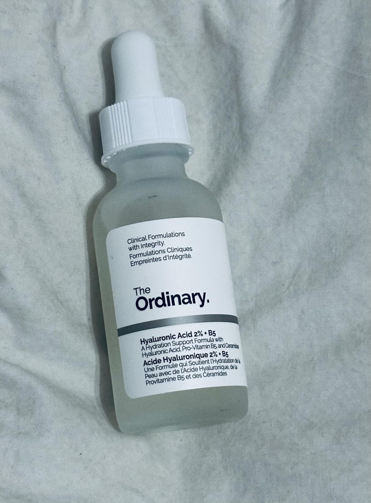 The Ordinary Hyaluronic Acid 2% + B5 (with Ceramides), Multi-Depth Hydration Serum for Plumper, Smoother Skin customer photo 1
