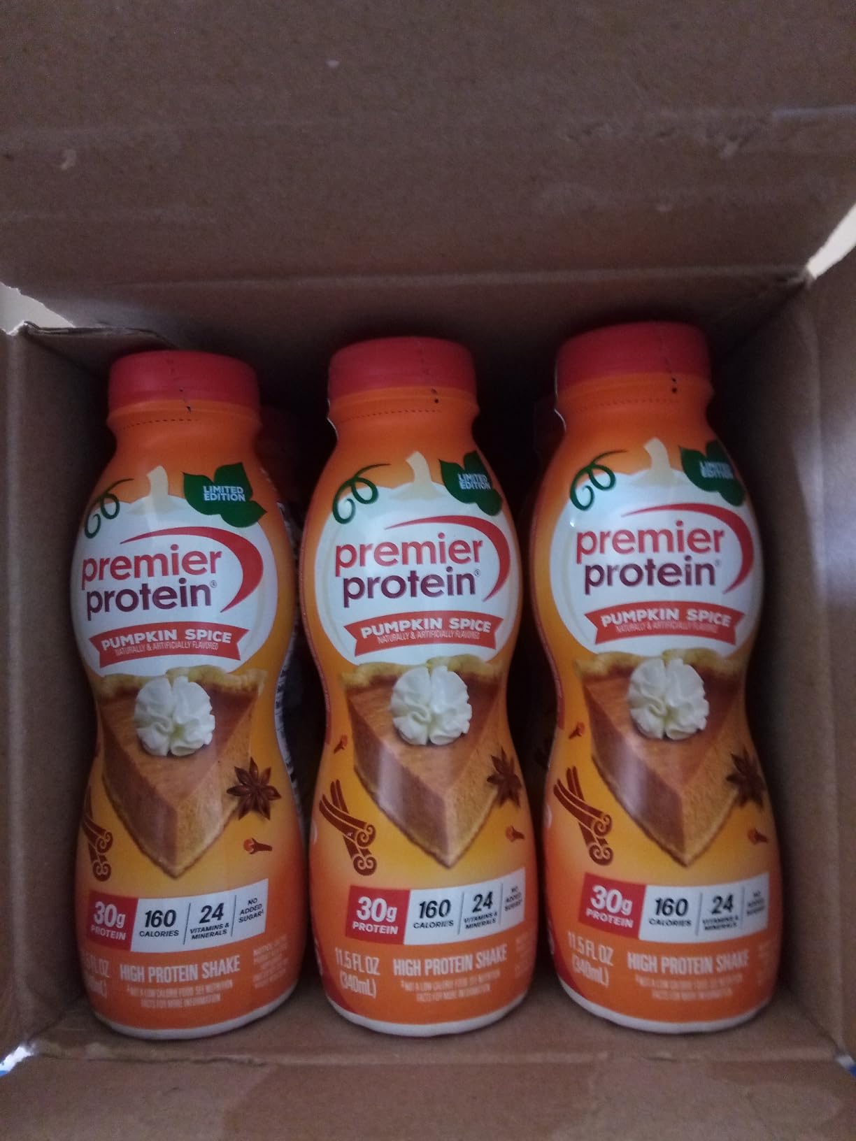 Premier Protein Shake, Strawberries & Cream, 30g Protein 1g Sugar 24 Vitamins Minerals Nutrients to Support Immune Health, 11.5 fl oz (Pack of 12) Customer Review Premier Protein Shake, Strawberries & Cream, 30g Protein 1g Sugar 24 Vitamins Minerals Nutrients to Support Immune Health, 11.5 fl oz (Pack of 12) - Customer Photo 1